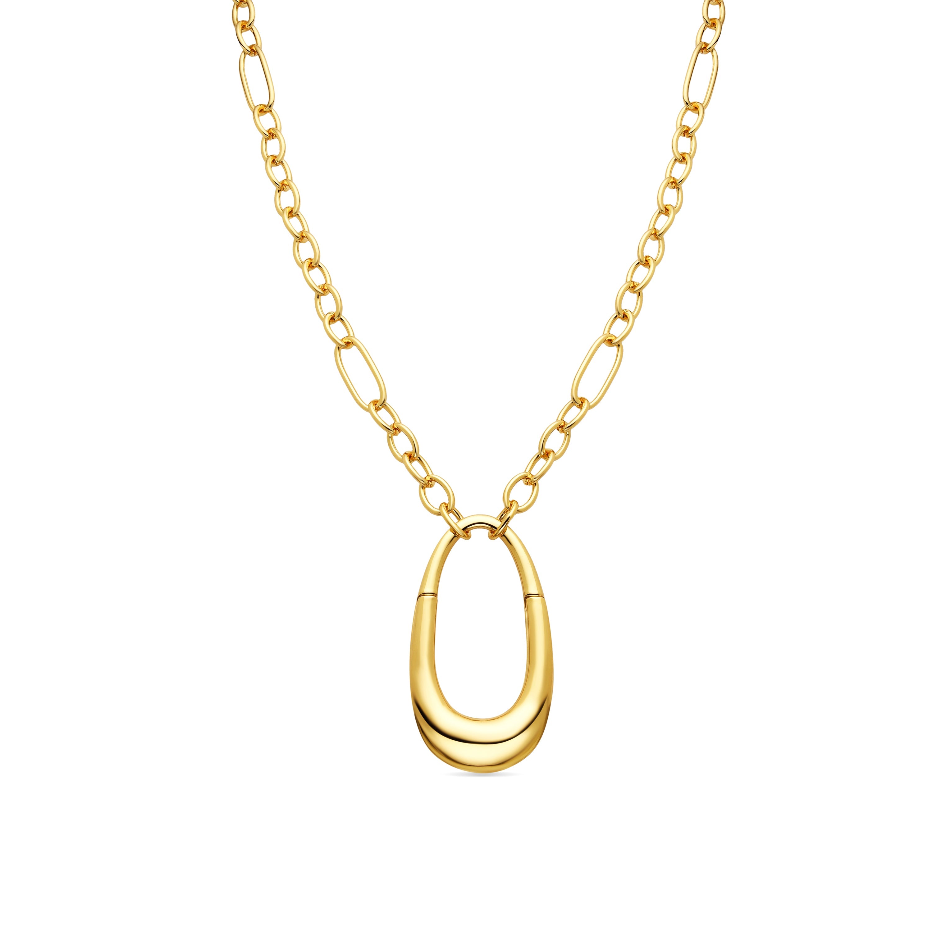 18k yellow gold finished necklace - Othoai