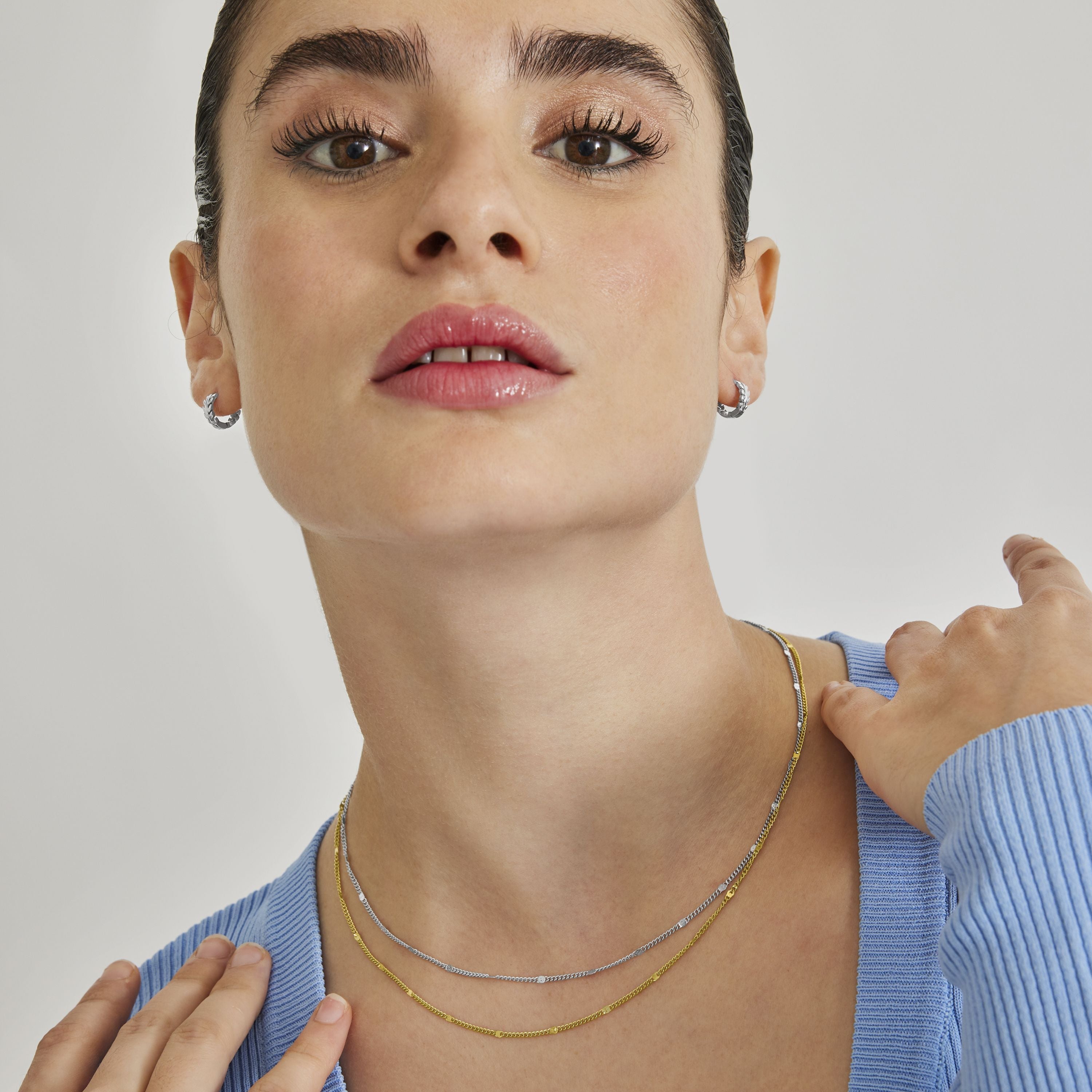 Necklace finished in 18K yellow gold - Ejae