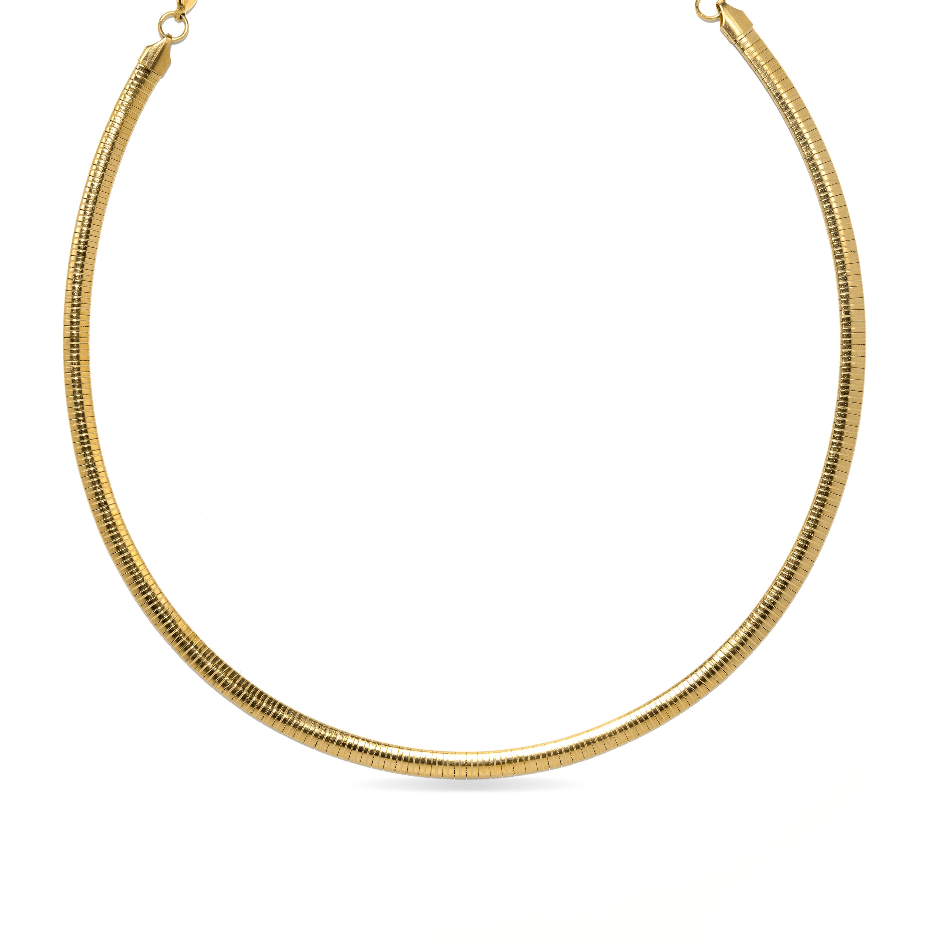 18K yellow gold finished necklace - Yla
