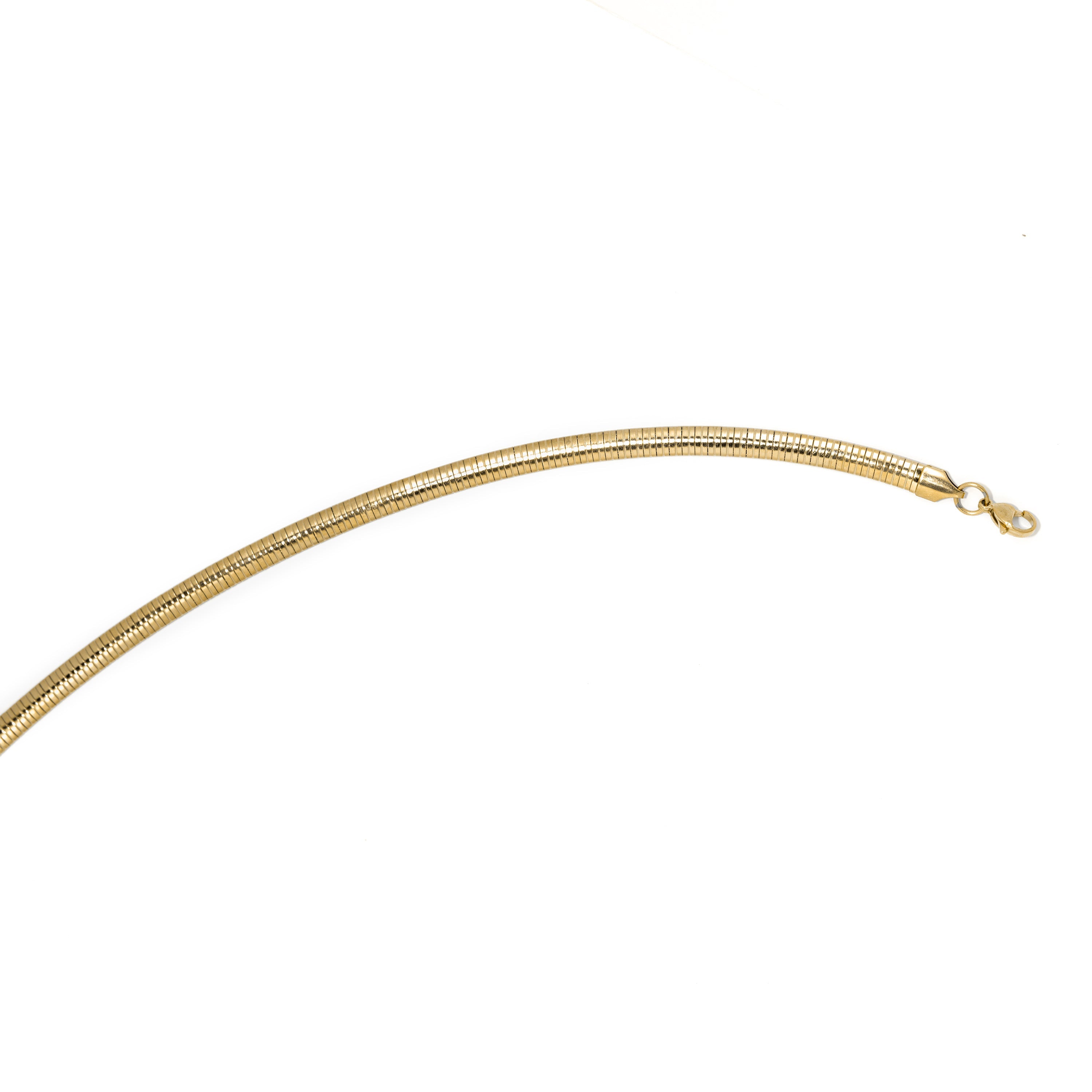 18K yellow gold finished necklace - Yla