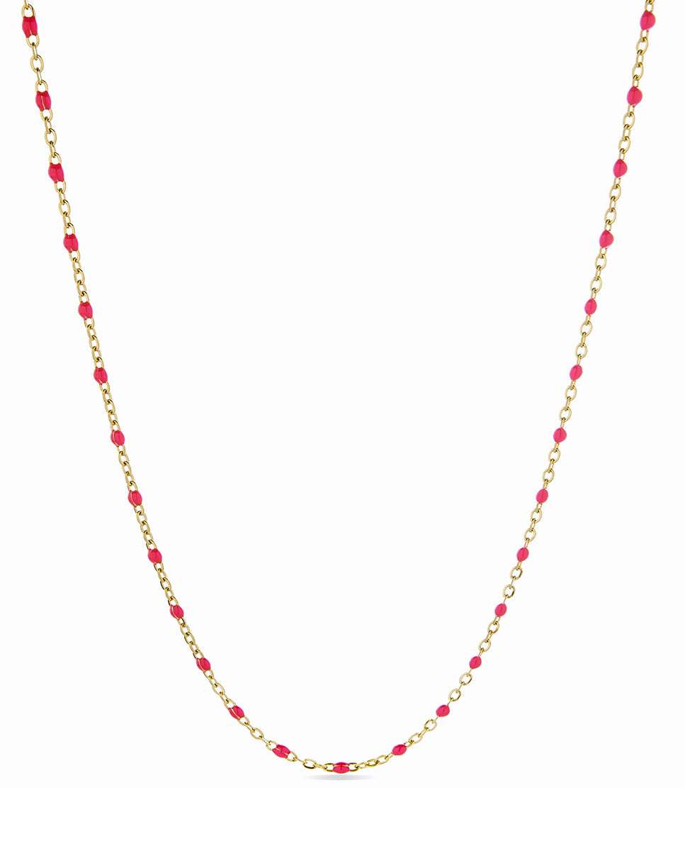 Necklace finished in 18K yellow gold - Ilade