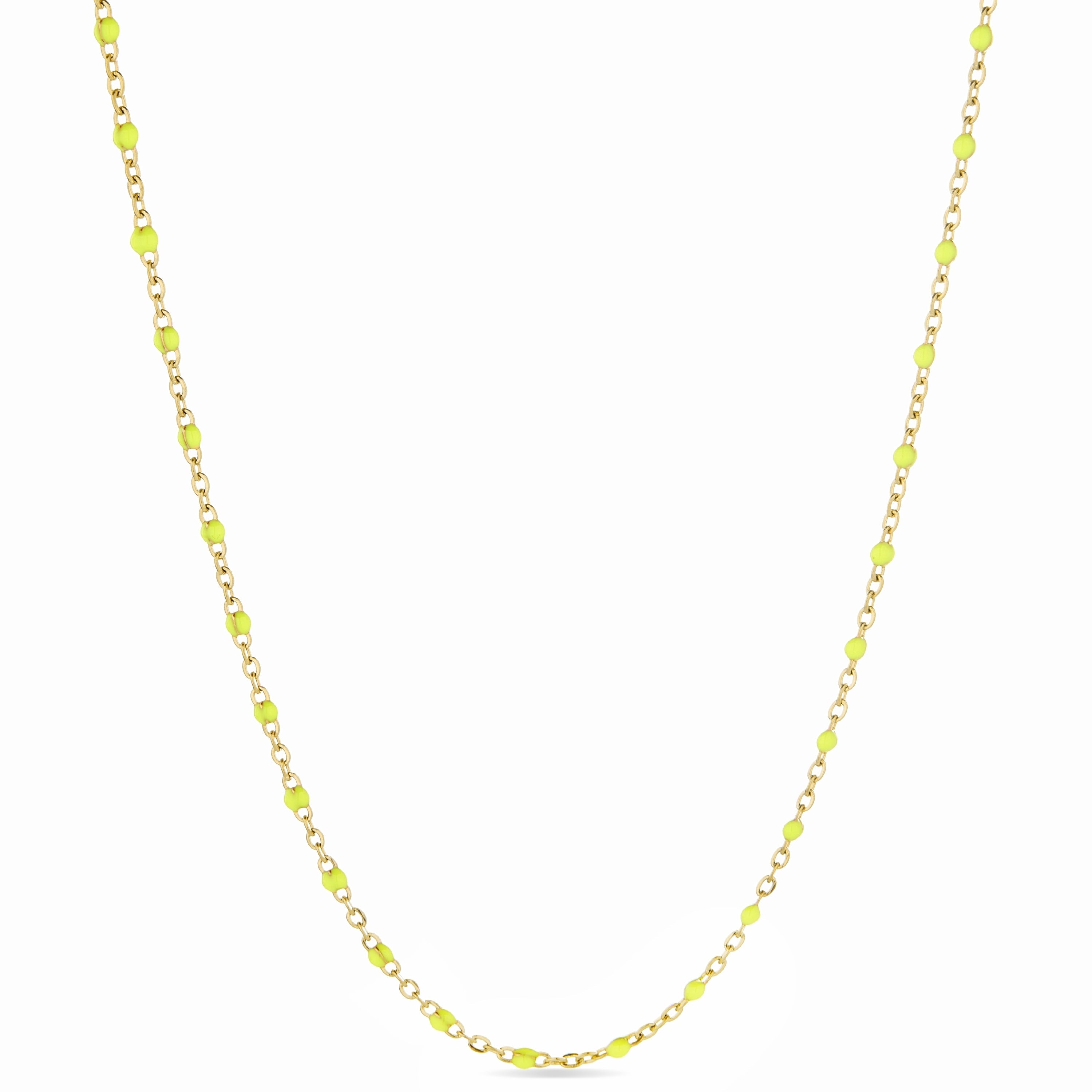 Necklace finished in 18K yellow gold - Ilade