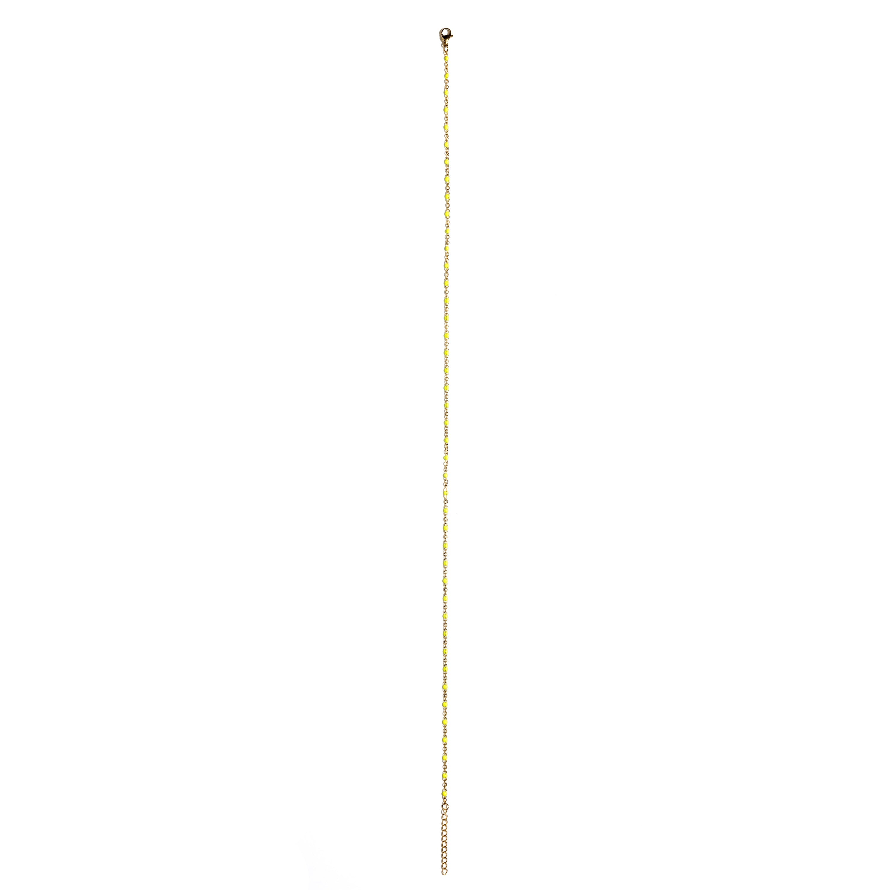 Necklace finished in 18K yellow gold - Ilade