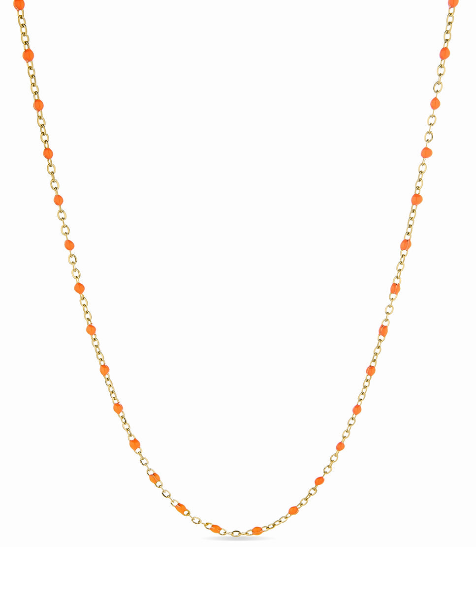 Necklace finished in 18K yellow gold - Ilade