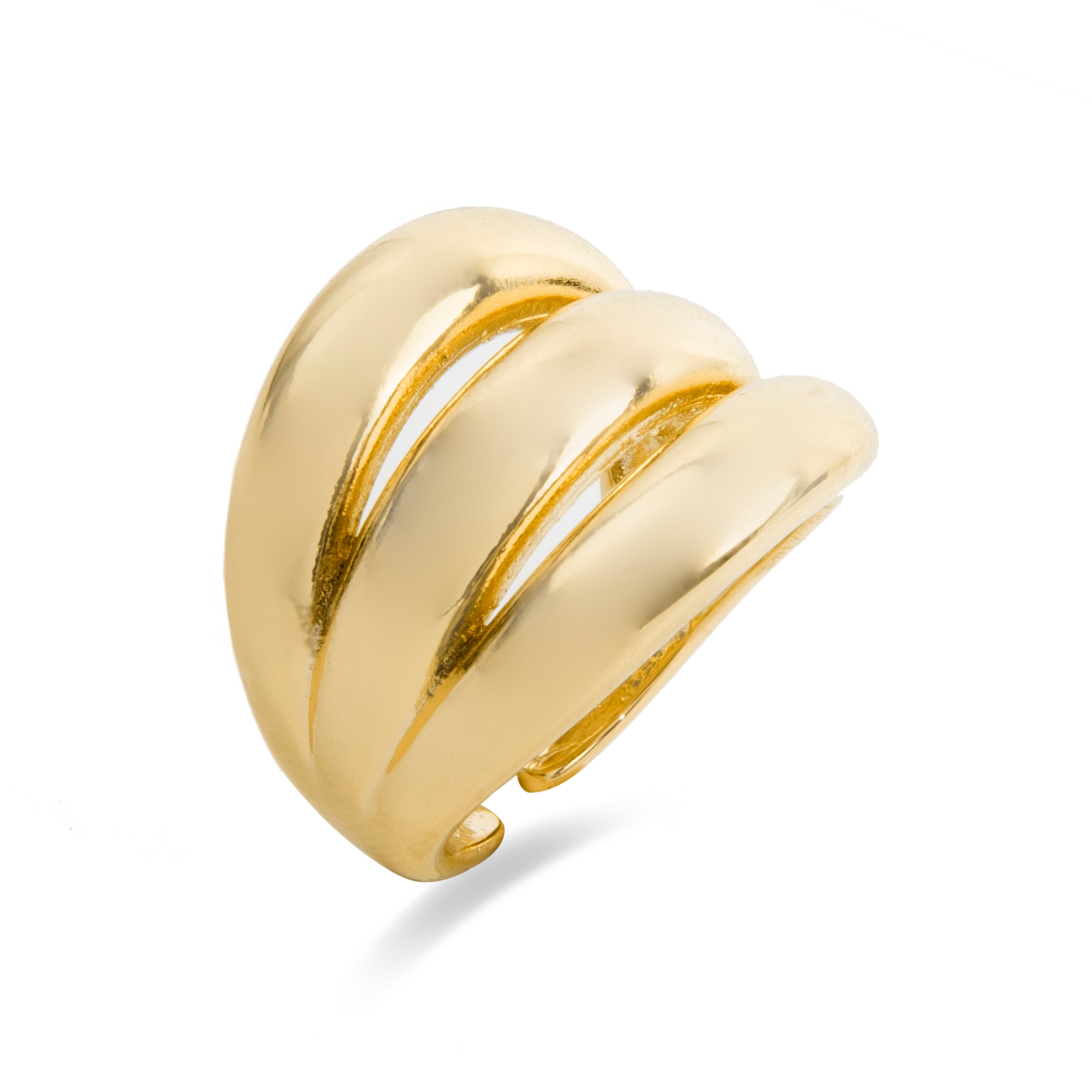 18K gold-finished ring - Ulayu