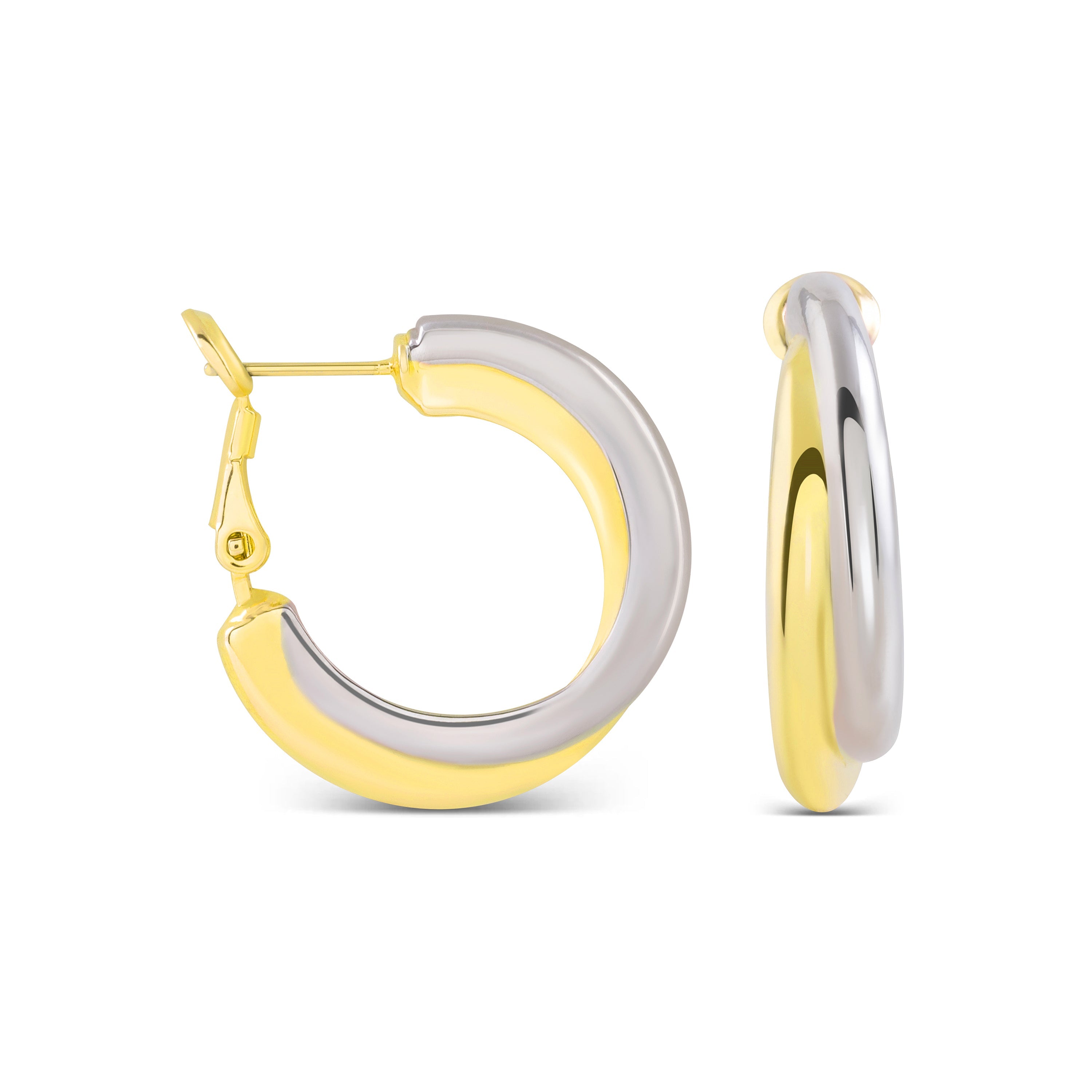 Earrings finished in 18K yellow gold - Kalambo