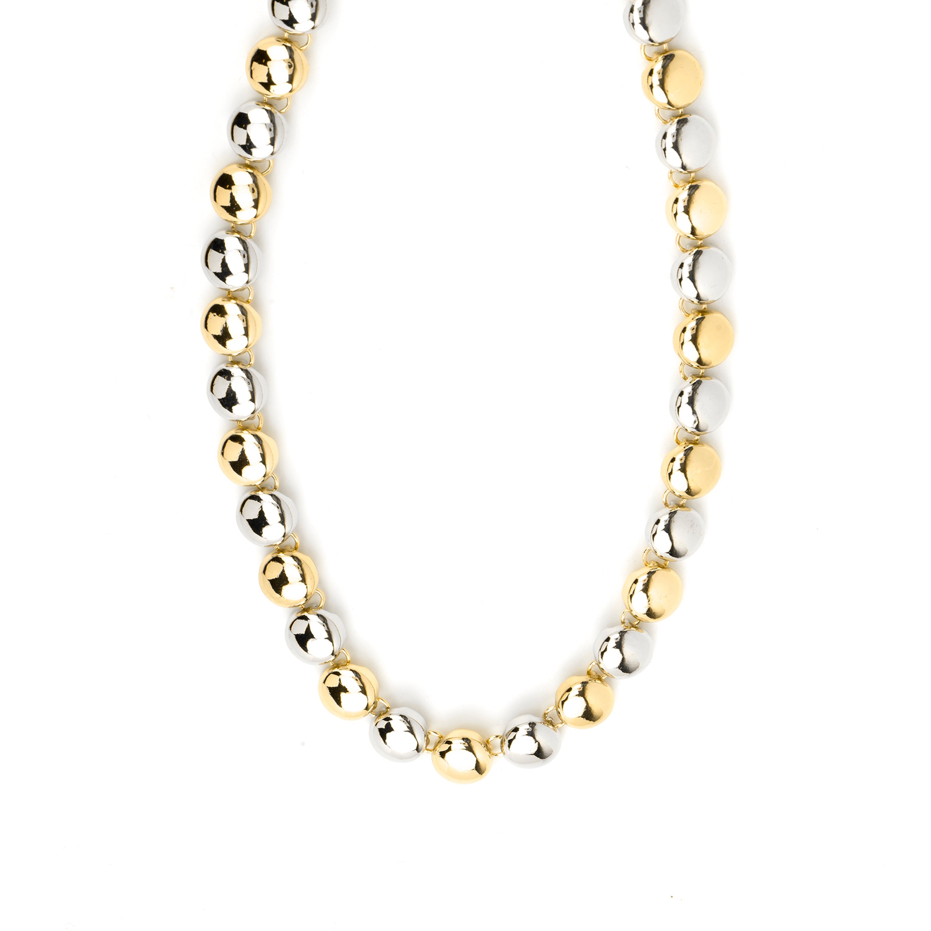 18k gold-finished necklace - Vorgia