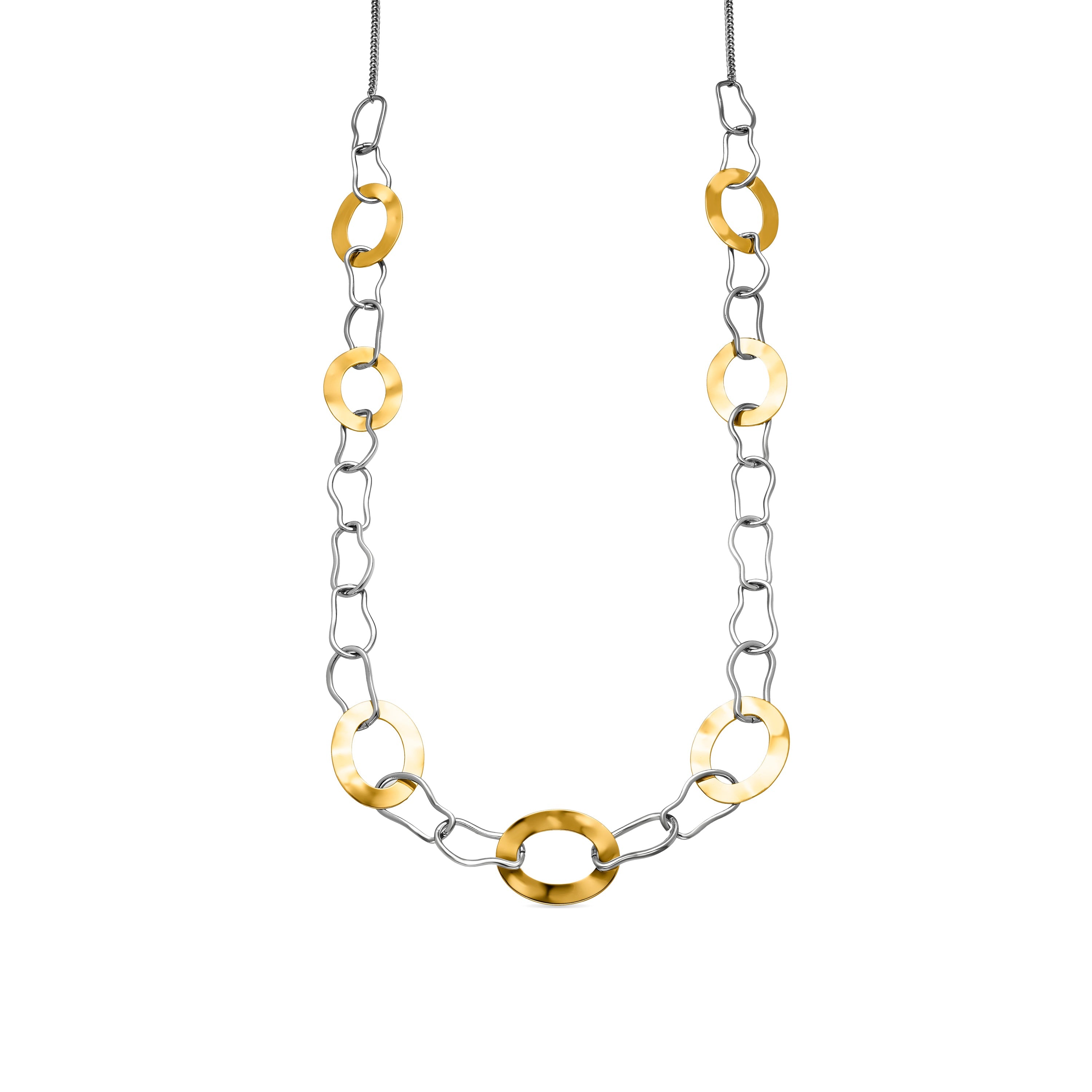 18k gold-finished necklace - Shumi