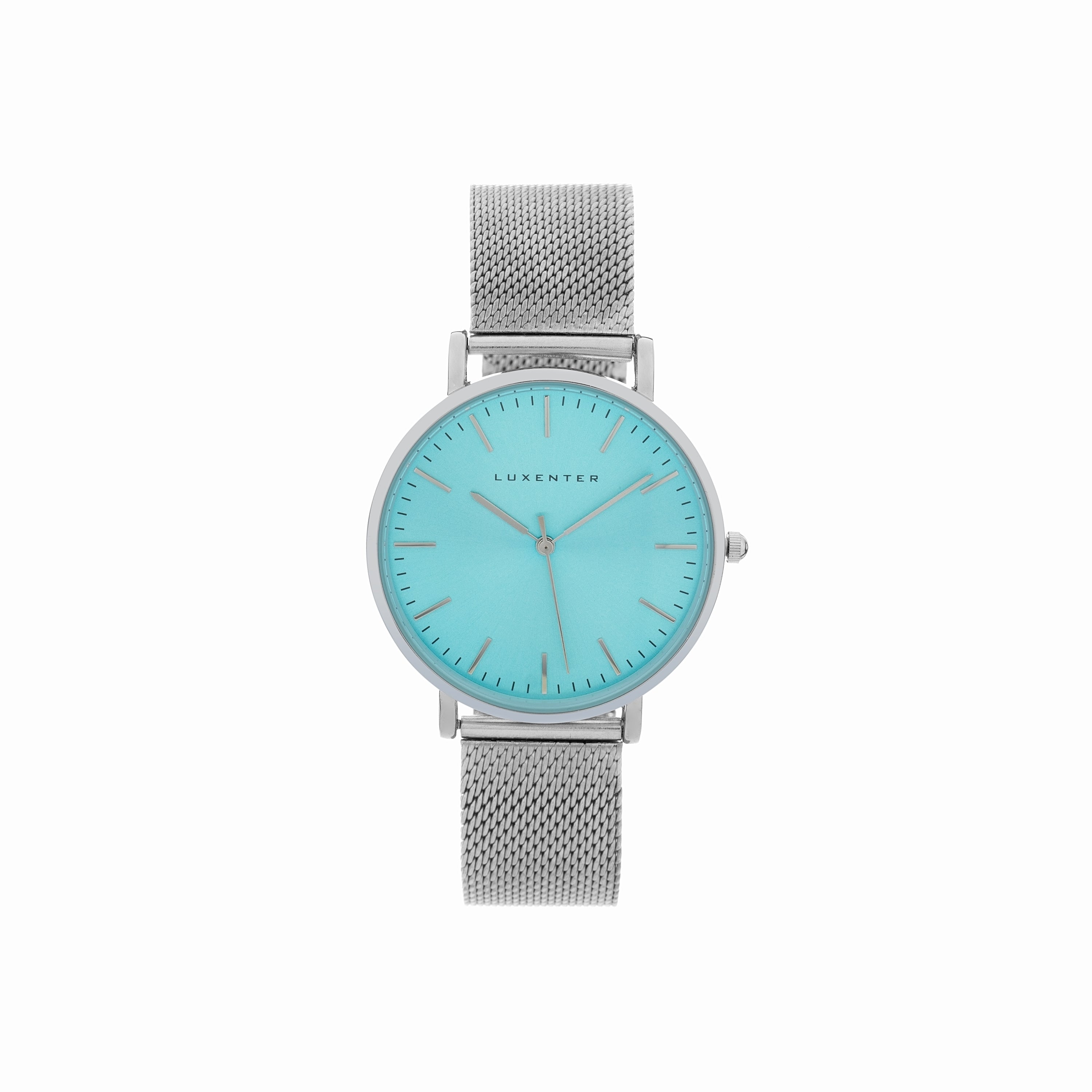 Rhodium-plated watch - Uzrai