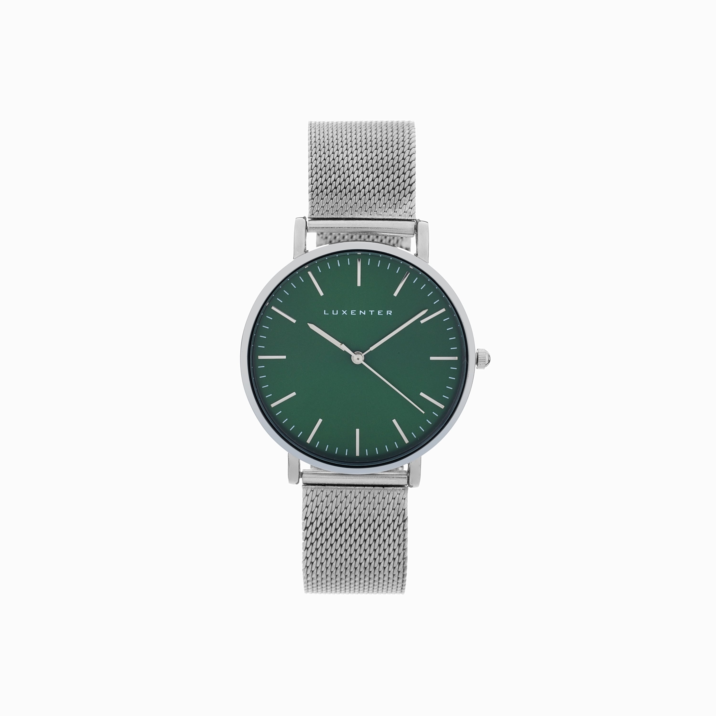 Rhodium-plated watch - Uzrai