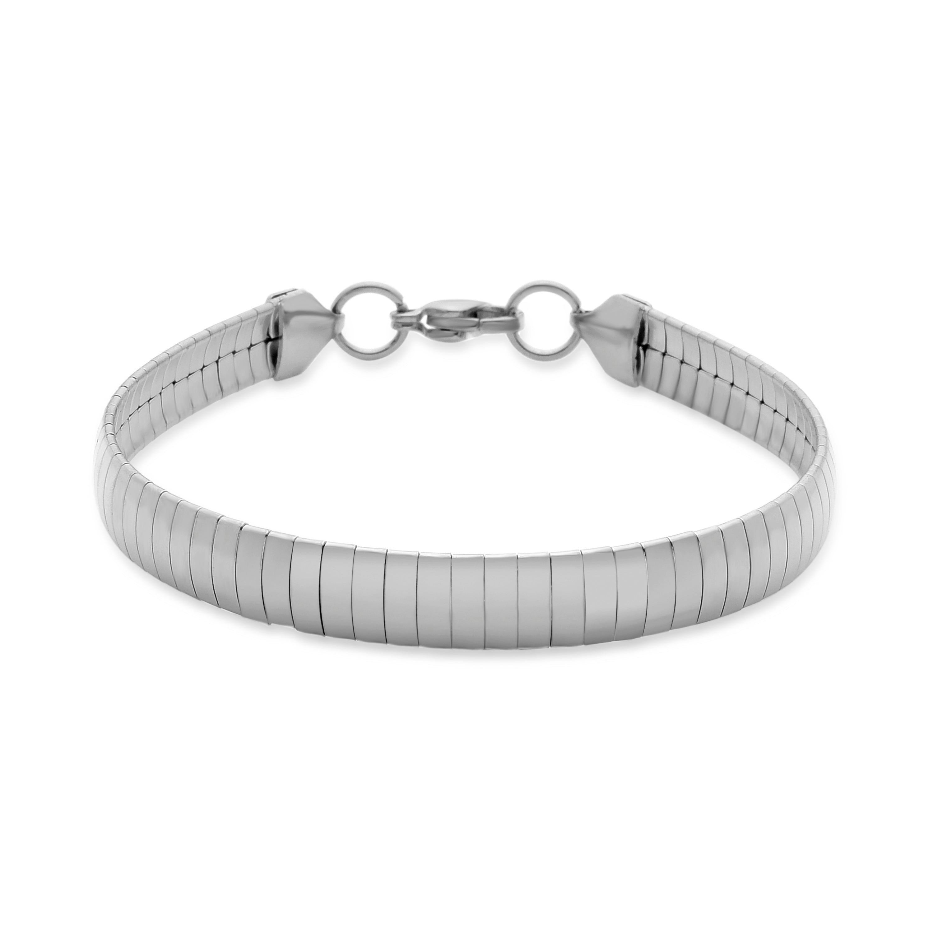 Rhodium-plated bracelet - Vaszu