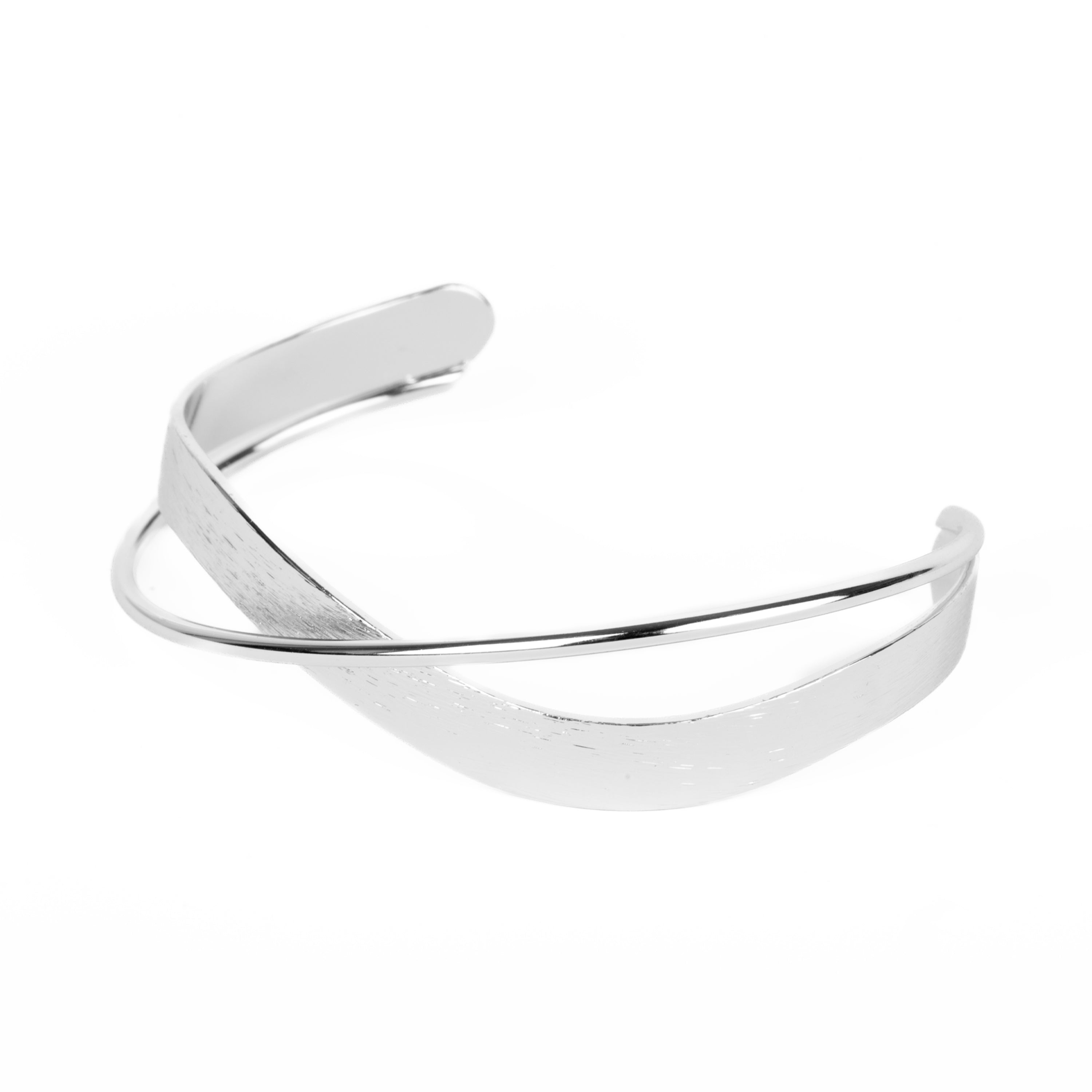 Silver-finished bracelet - Rorak
