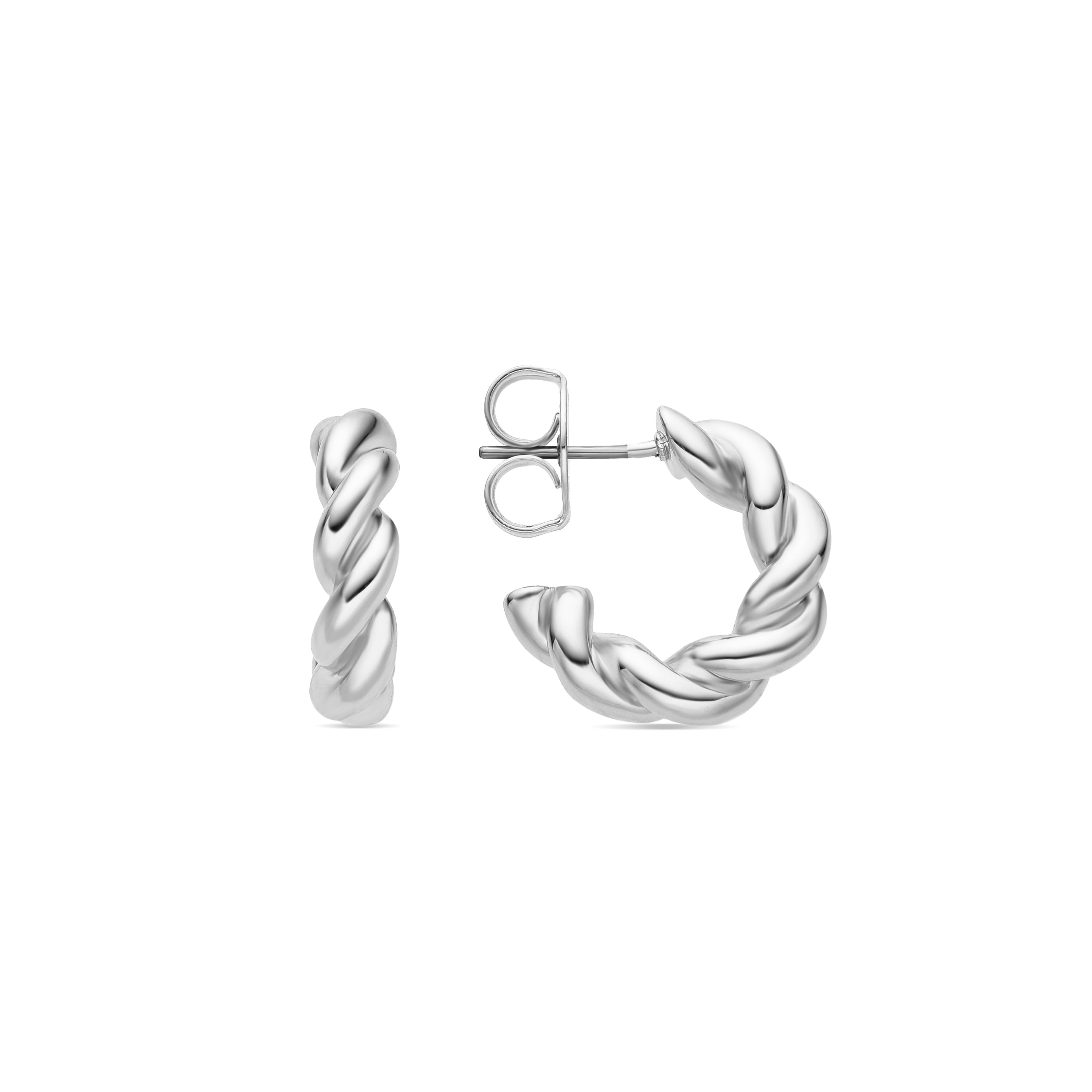 Silver finish earrings - Izo