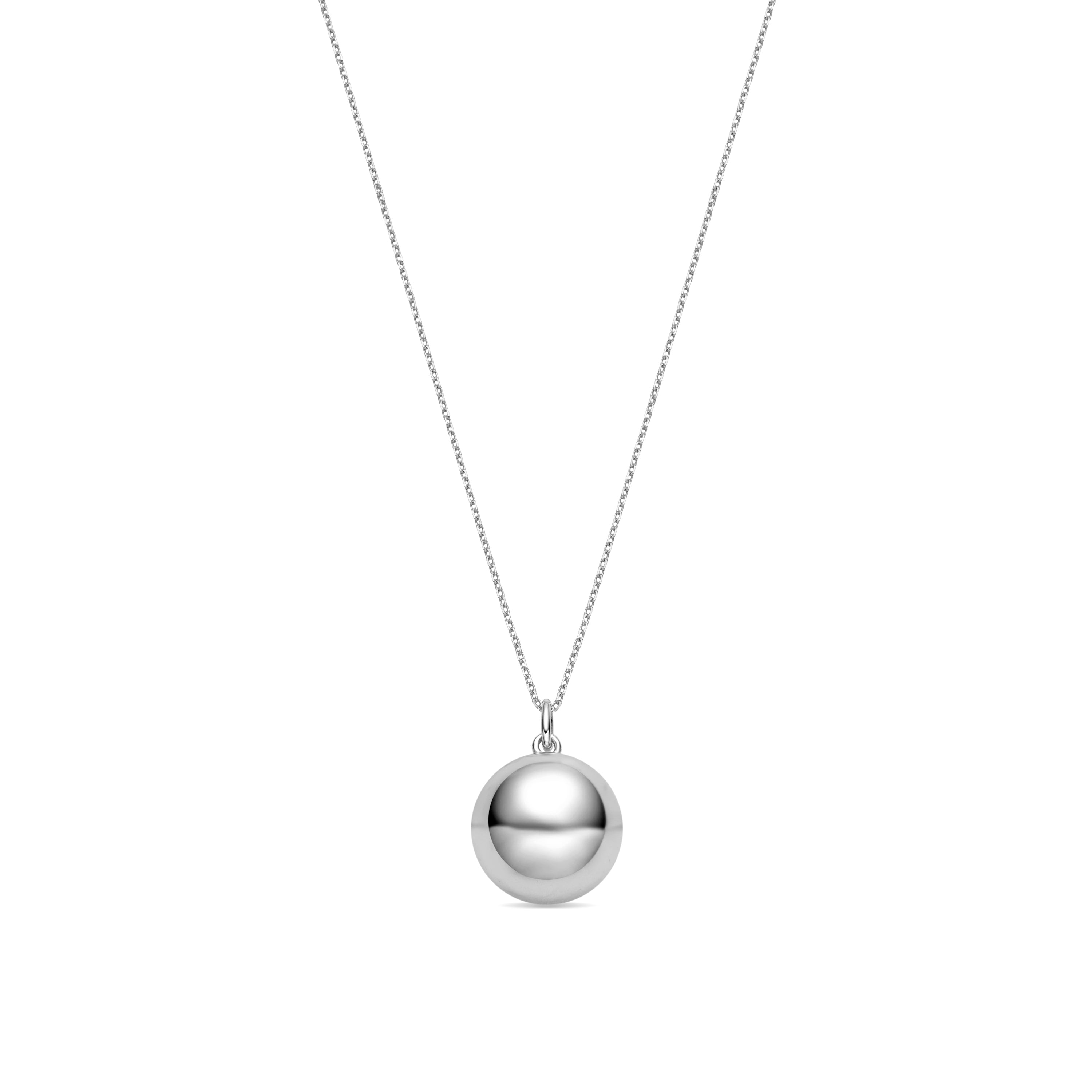 Silver finish necklace - Niksa