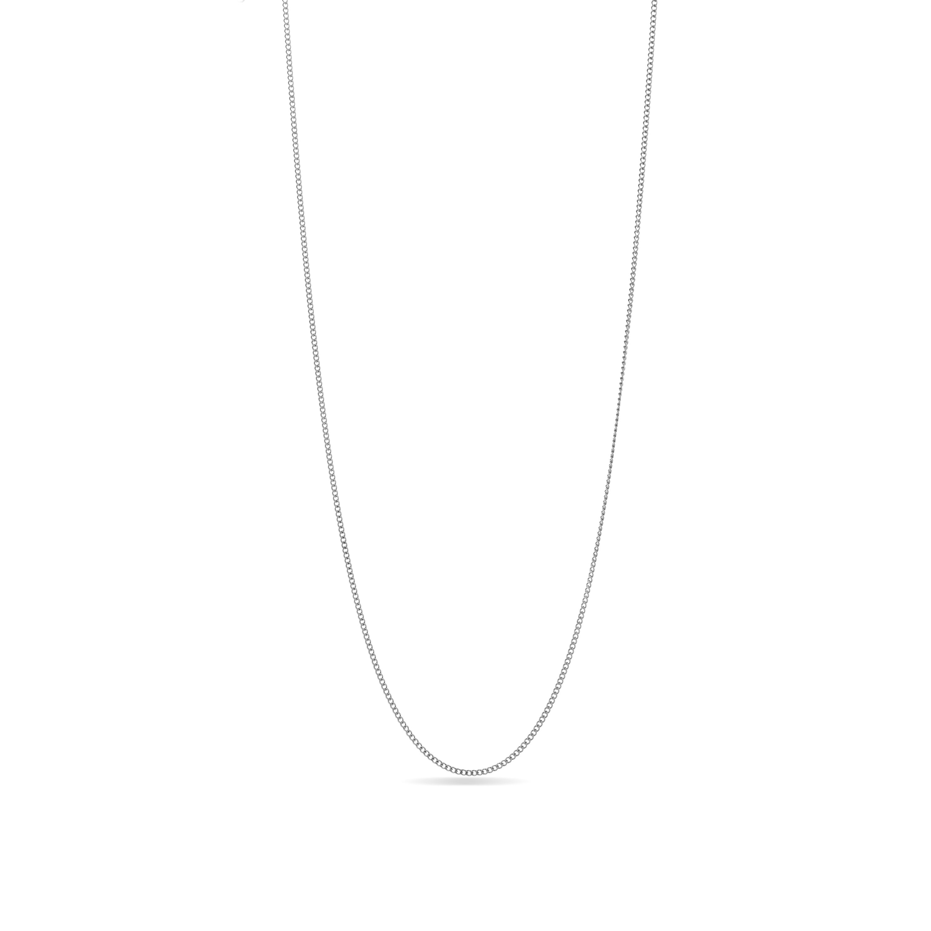 Rhodium-finished necklace - Kysa