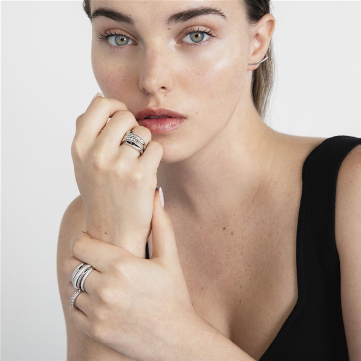 925 Sterling Silver Ring - Little Rail