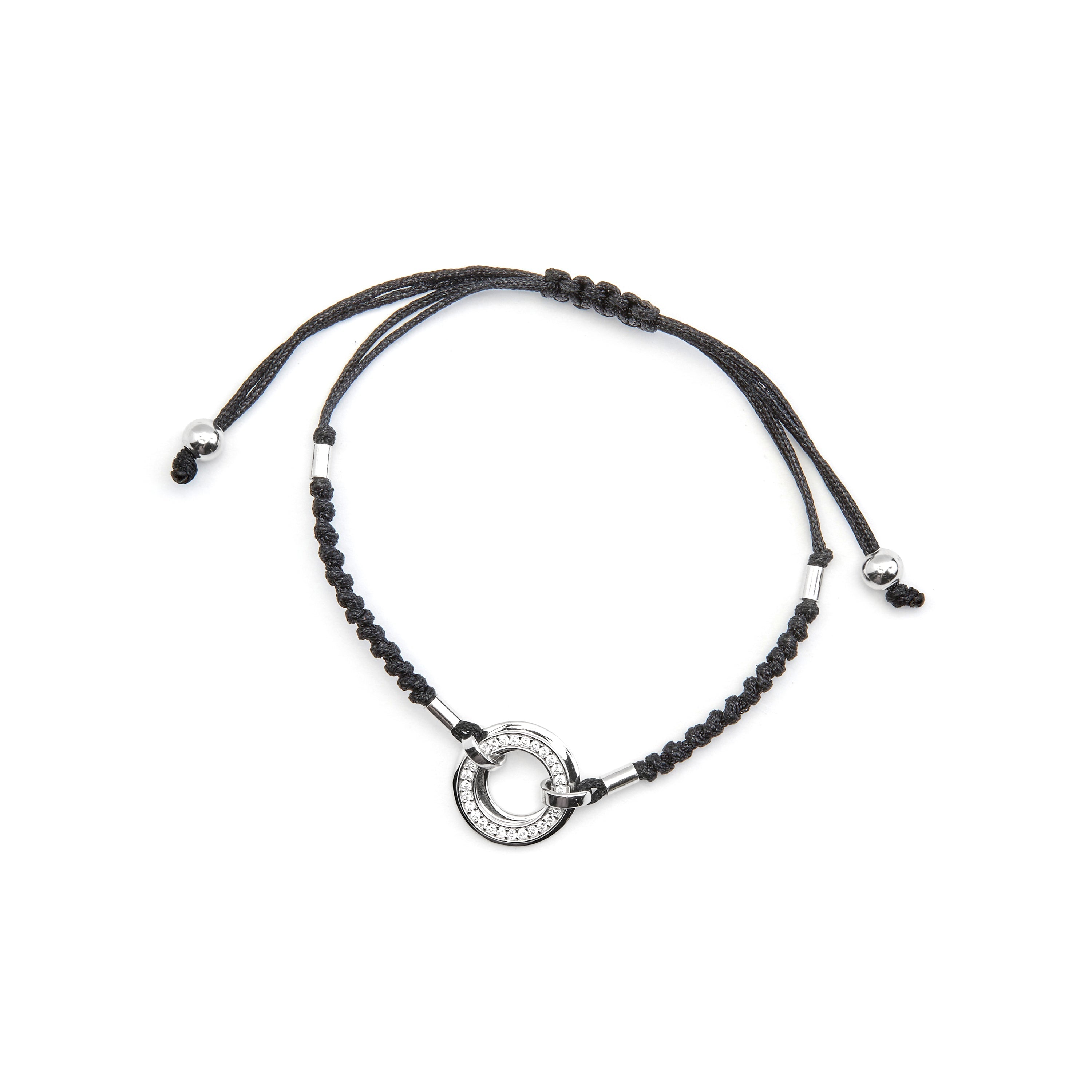 925 Sterling Silver Hydrothermal Quartz Lapis Lazuli Rodium Plated Bracelet - Napo