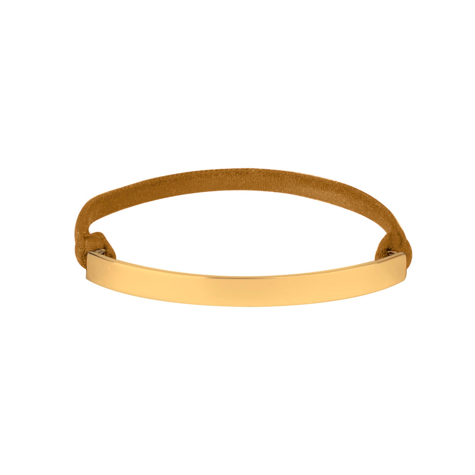 925 Sterling Silver Bracelet with 18K Yellow Gold Finish - Plated
