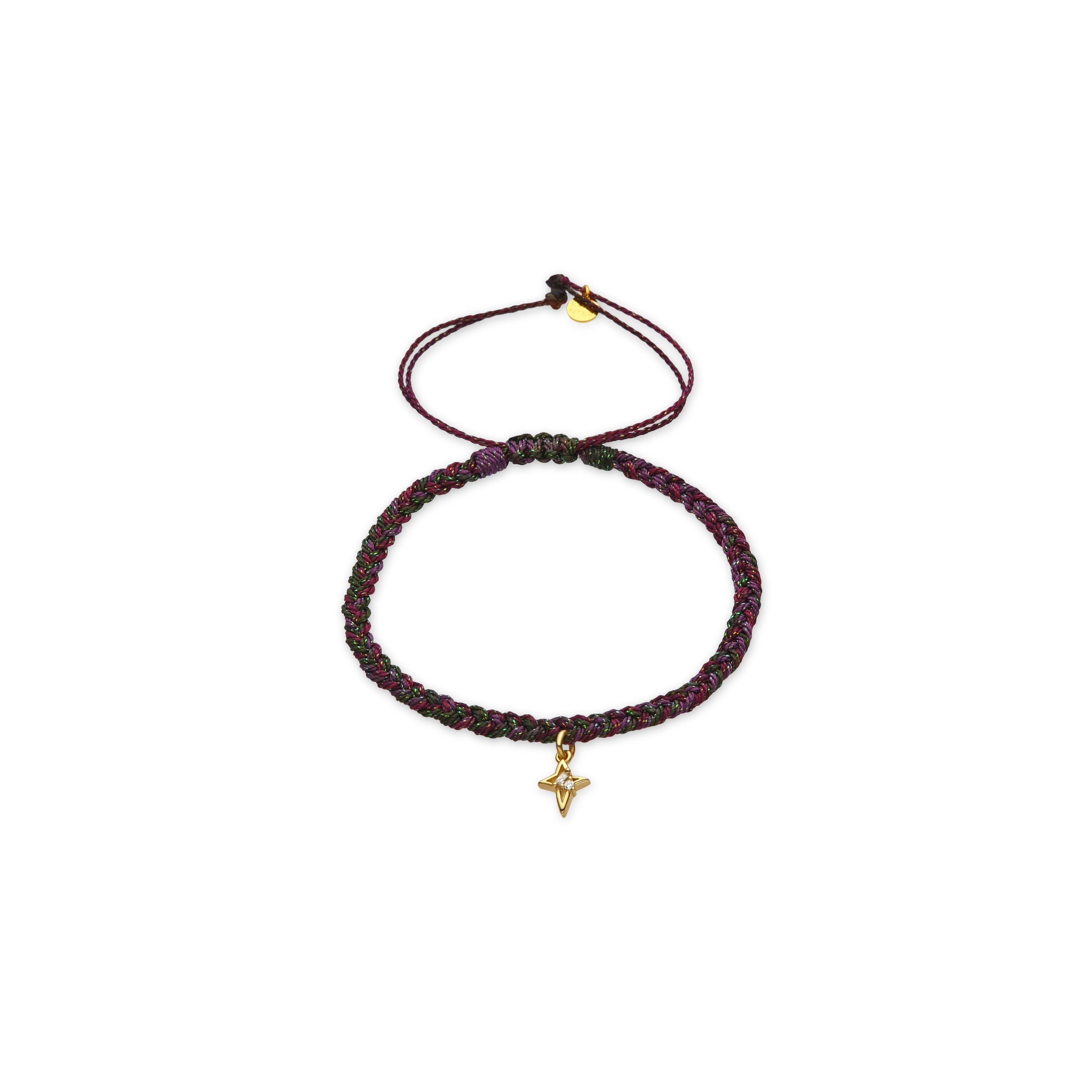 925 Sterling Silver and Brilliant Zirconia Bracelet with 18k Gold Finish - Holis