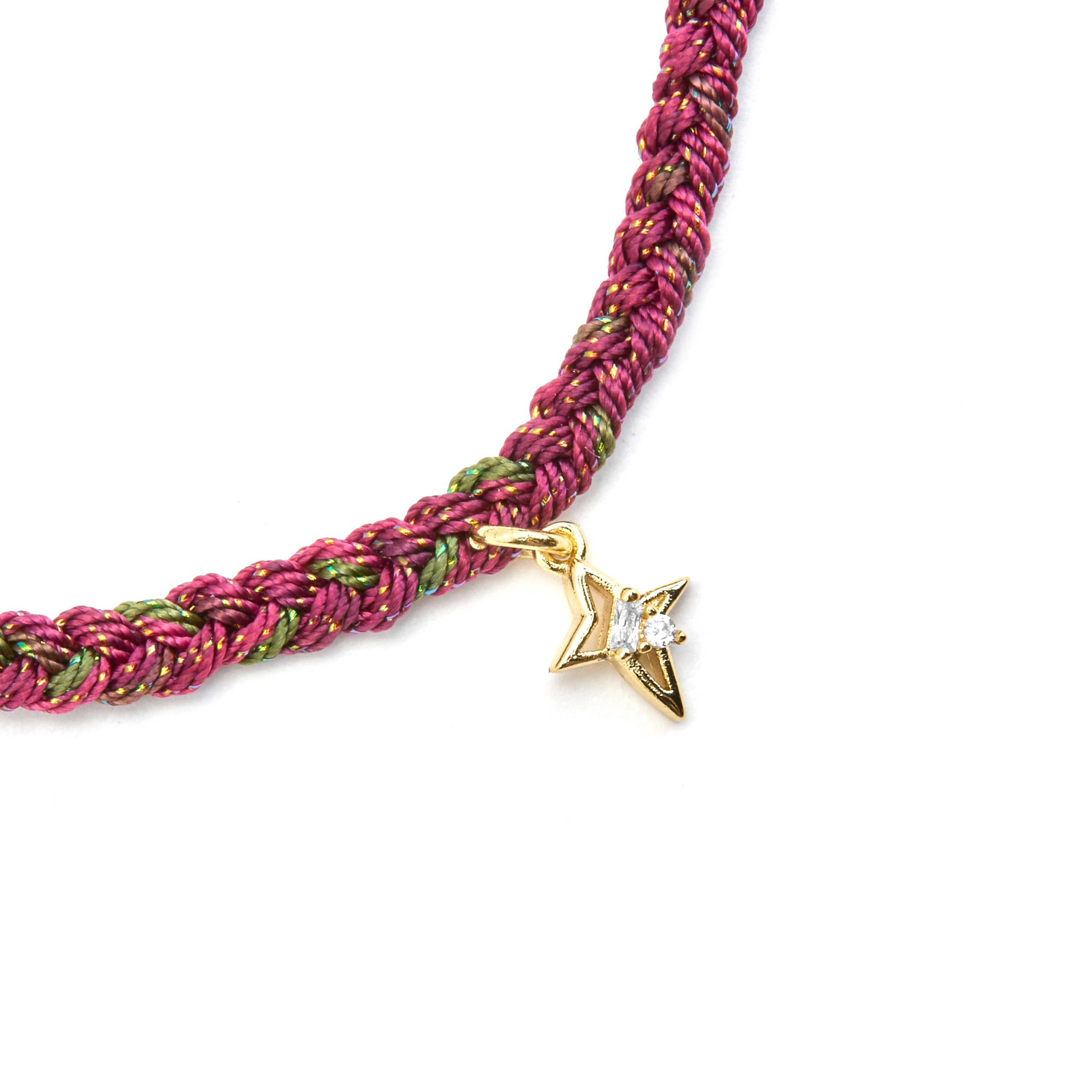 Pulsera de Plata de Ley 925 y Circonita Brillante acabado oro 18k - Holis