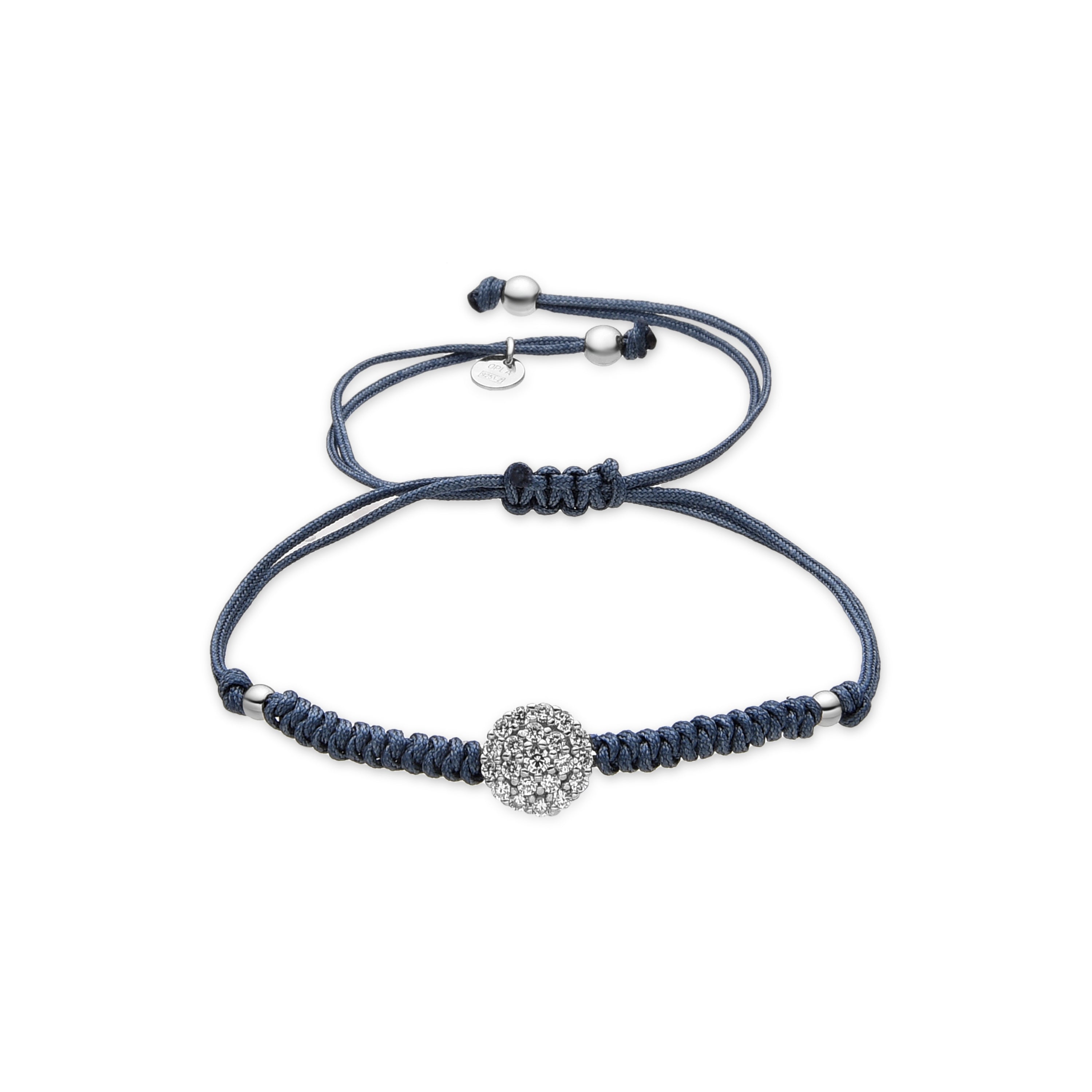 925 Sterling Silver and Brilliant Zirconia Bracelet with Rhodium Finish - Ziadri