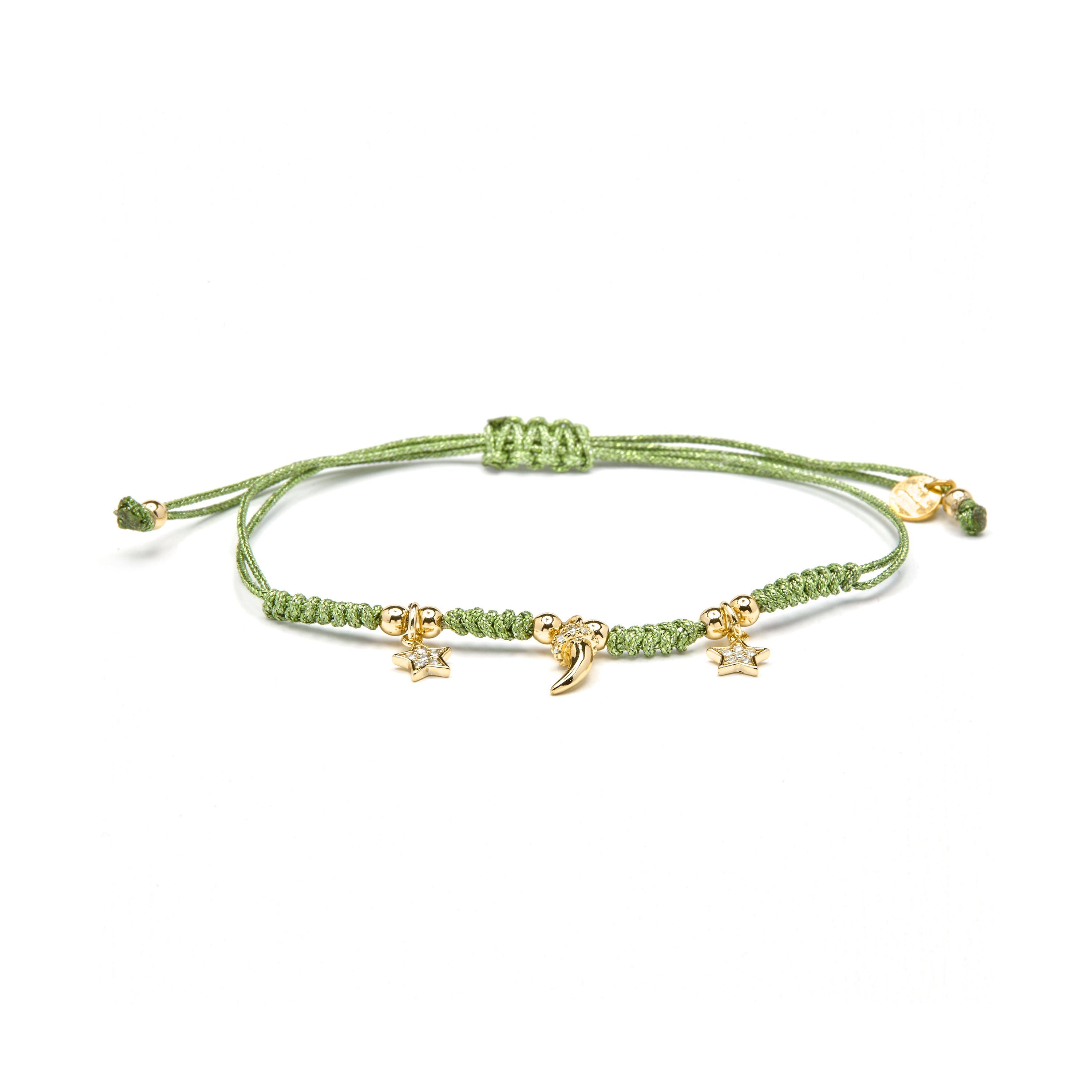 925 Sterling Silver Multicolor Zirconia Bracelet with 18k Yellow Gold Finish - Esli