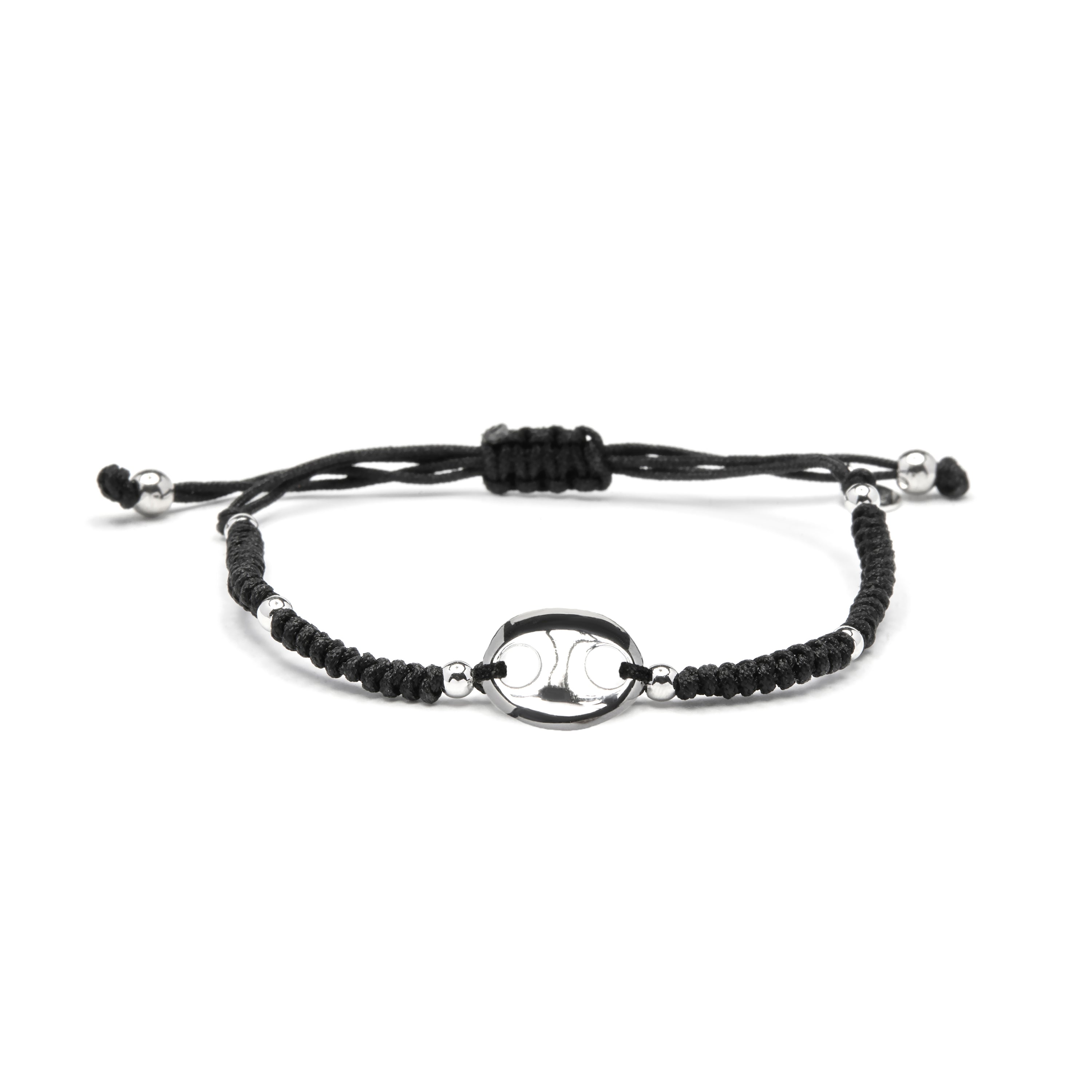 925 Sterling Silver Multi-color Tourmaline Bracelet with rhodium plating - Hanyio