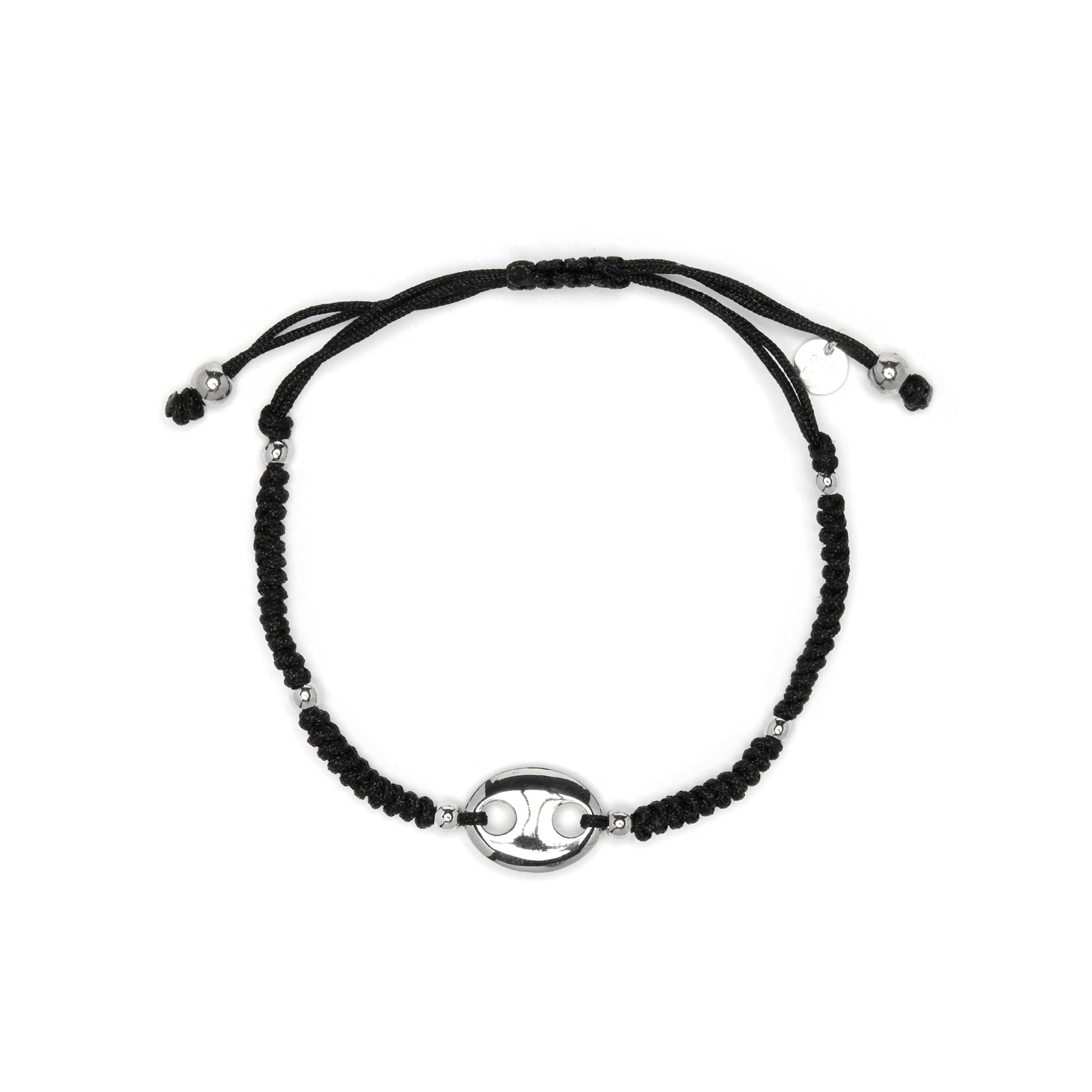 925 Sterling Silver Multi-color Tourmaline Bracelet with rhodium plating - Hanyio