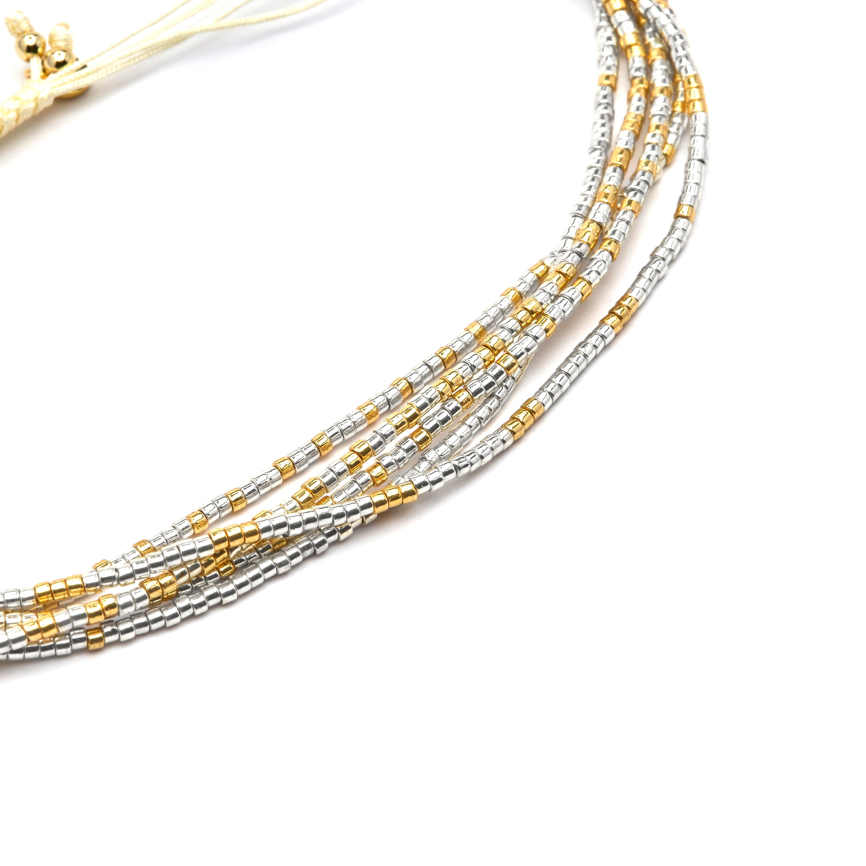 925 Sterling Silver Bracelet with Rhodium Finish - Duchi