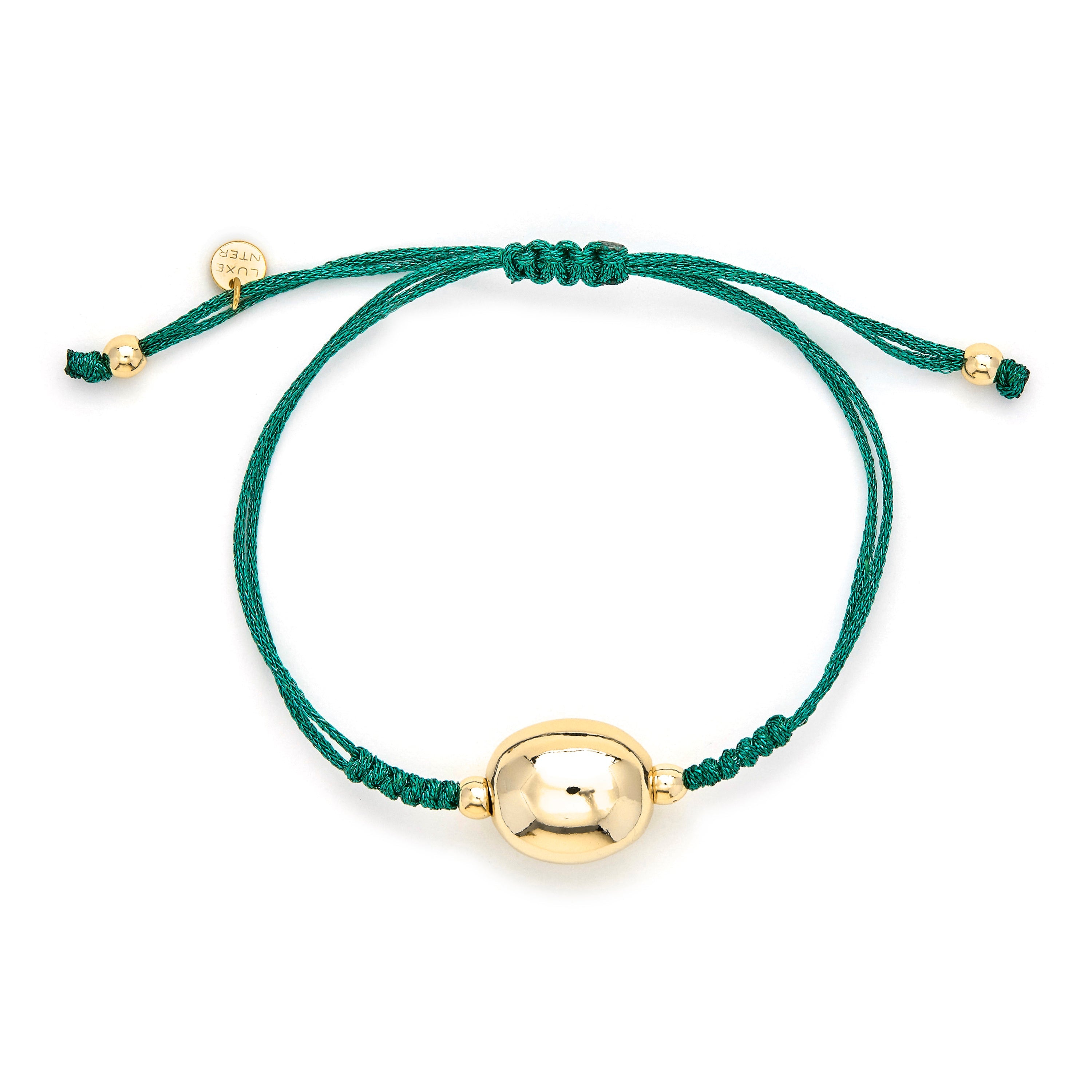 925 Sterling Silver Bracelet with 18k Yellow Gold Finish - Saina