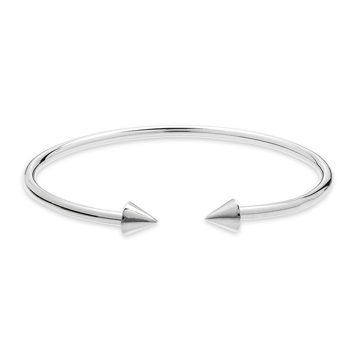 925 Sterling Silver Bracelet with Rhodium Finish - Gorma