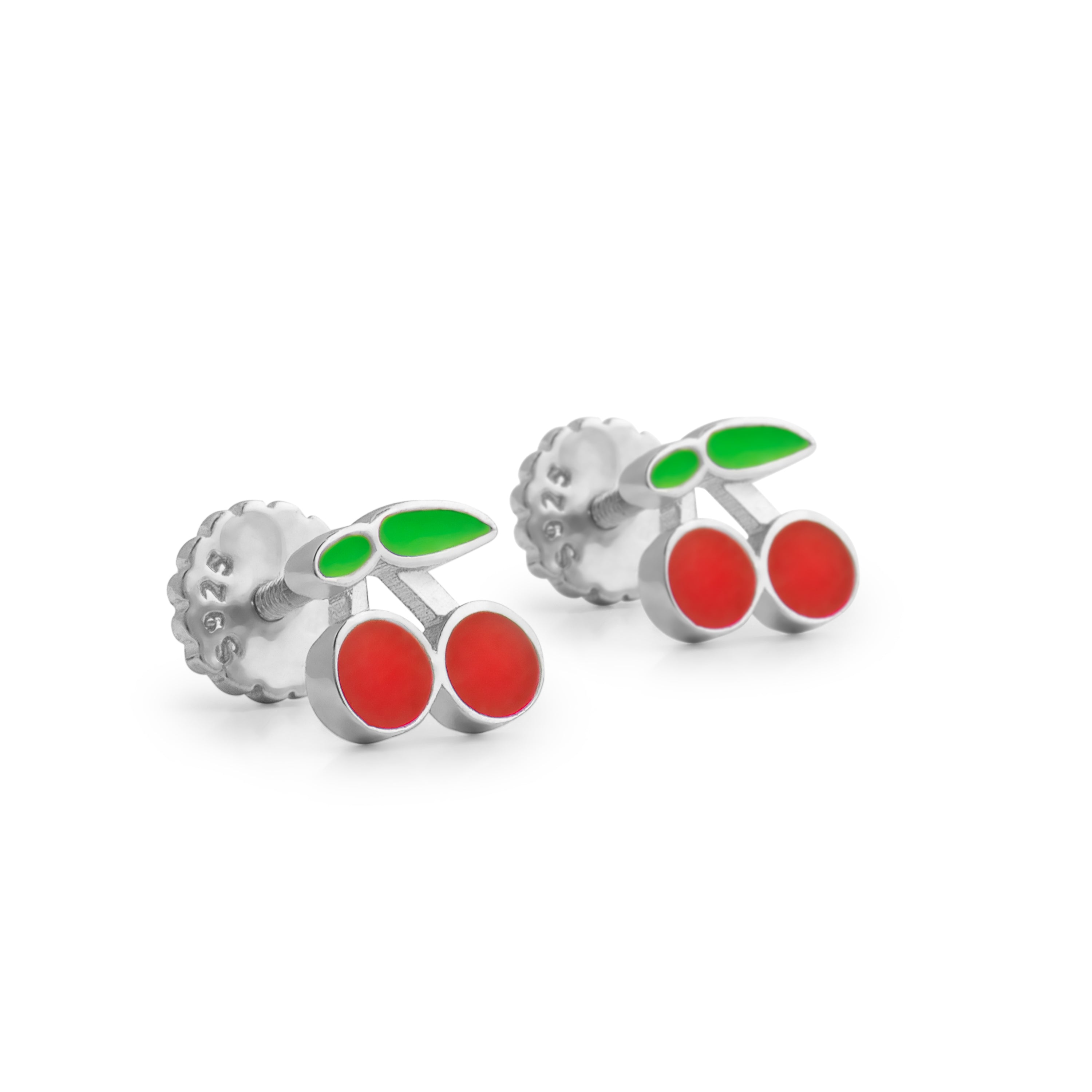 Pendientes de Plata de Ley 925 acabados en rodio - Myko