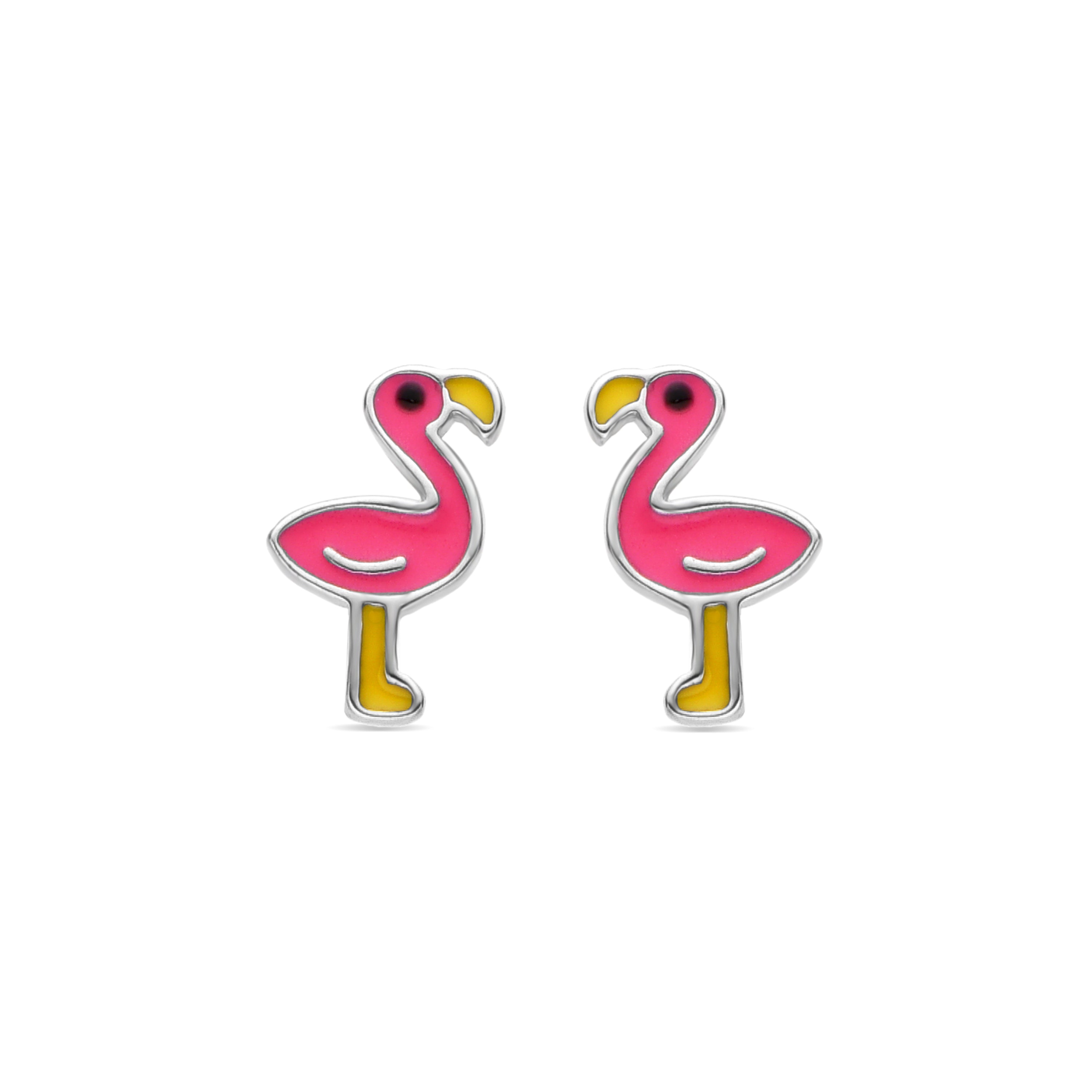 925 Sterling Silver Earrings with Rhodium Finish - Ilau