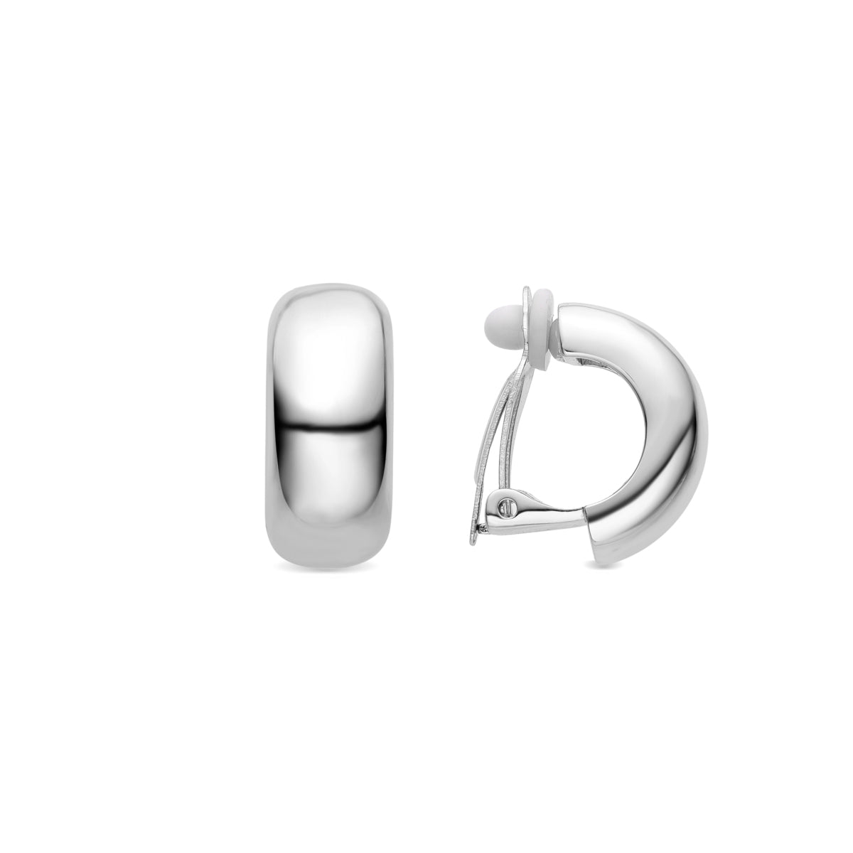 925 Sterling Silver Rhodium-Plated Earrings - Zira