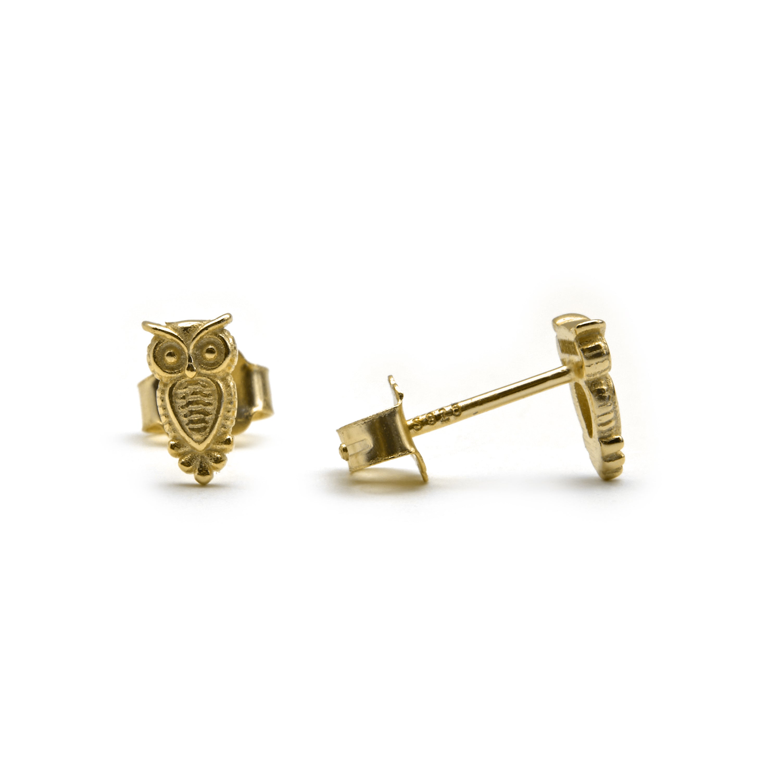925 Sterling Silver Earrings with 18K Gold Finish - Niarz