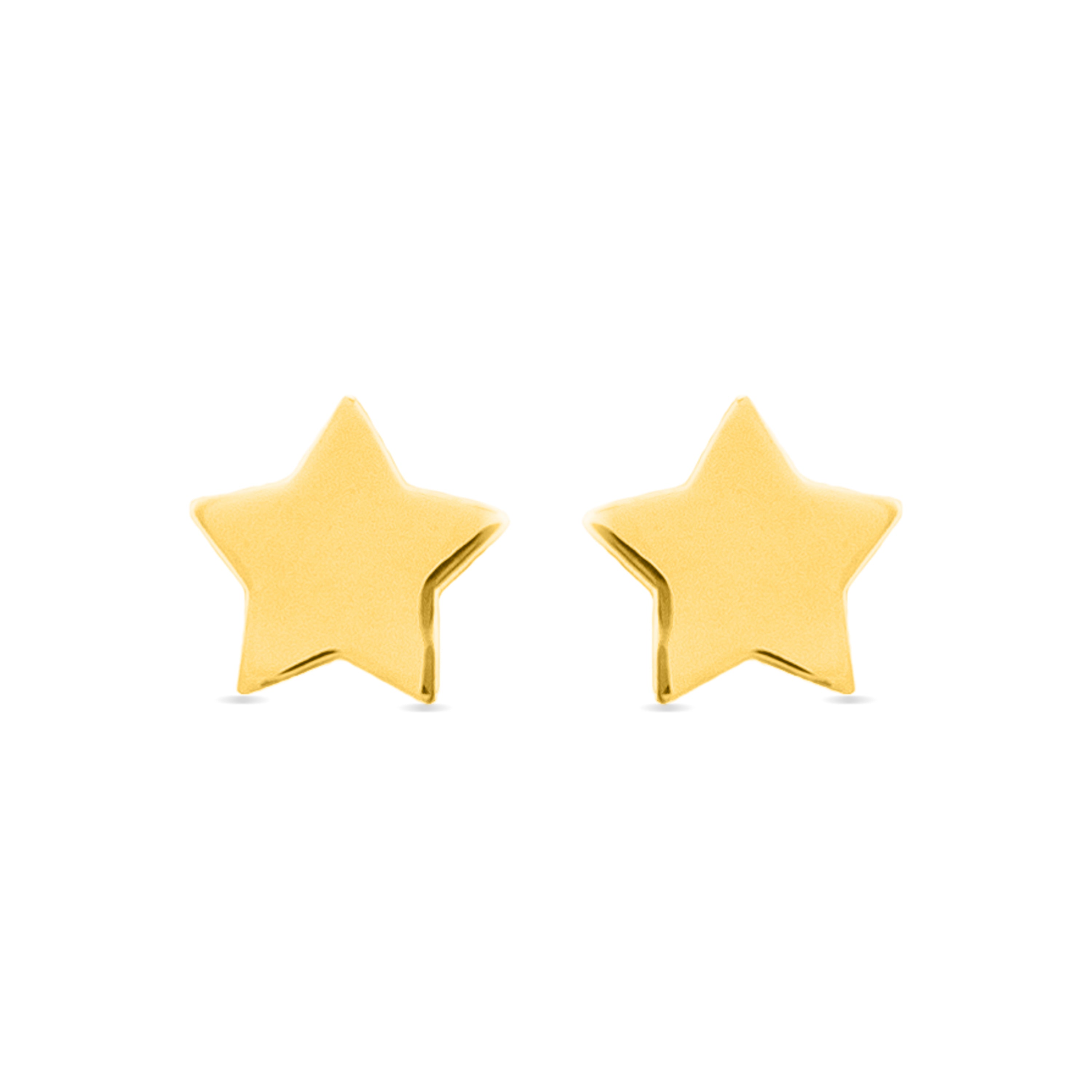 925 Sterling Silver Earrings with 18k Gold Finish - Essential