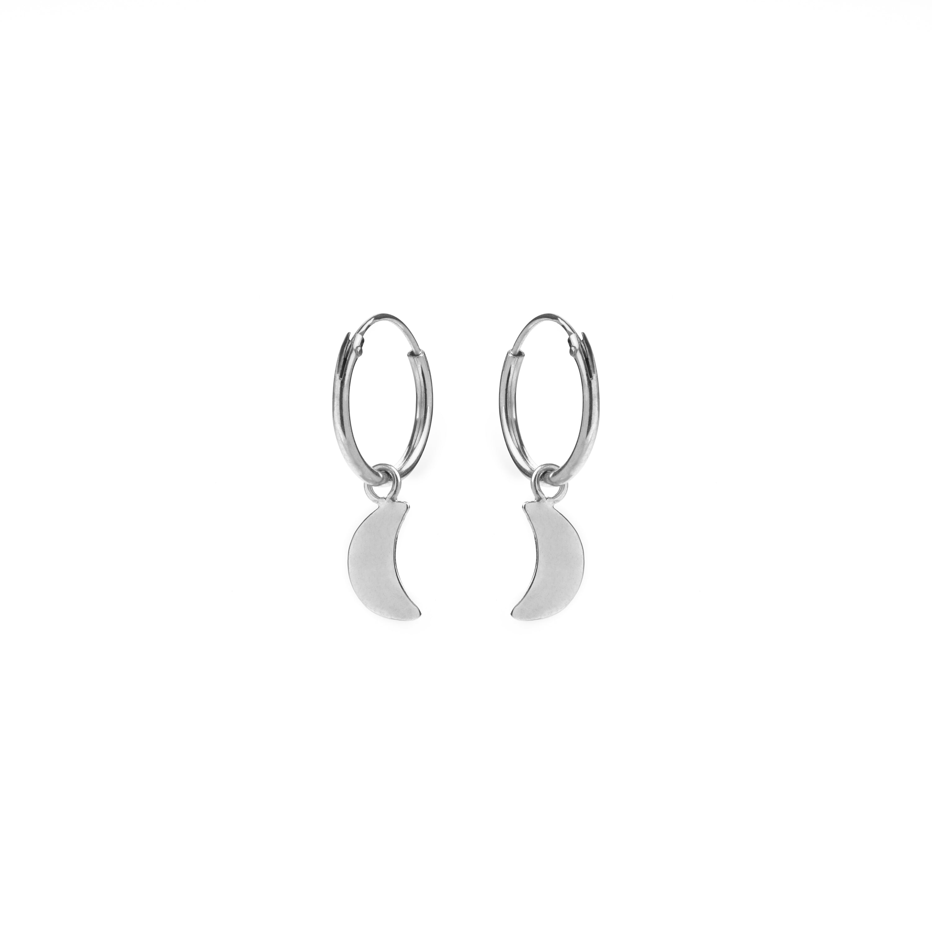 Pendientes de Plata de Ley 925 acabados en rodio - Essential