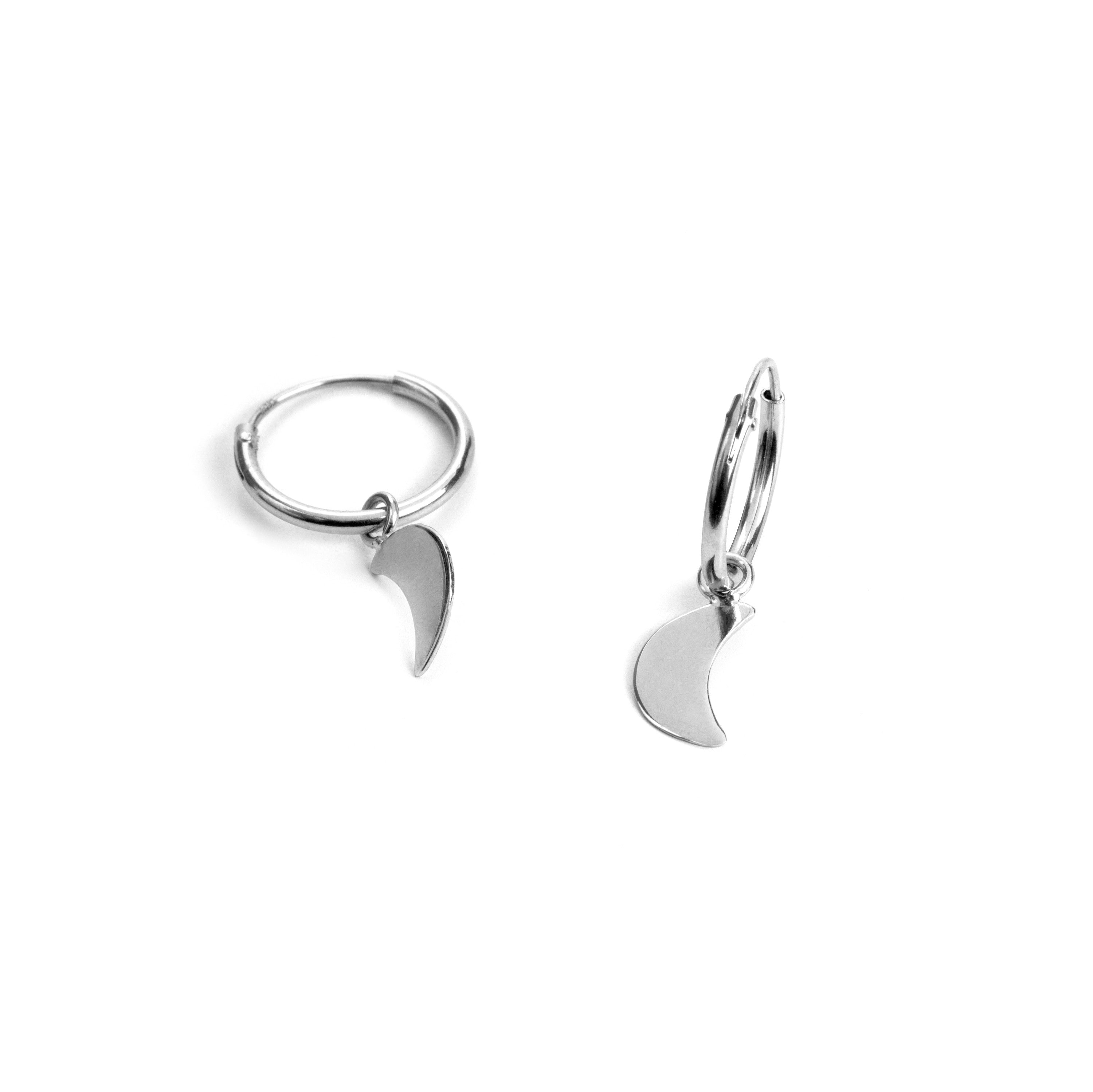 Pendientes de Plata de Ley 925 acabados en rodio - Essential