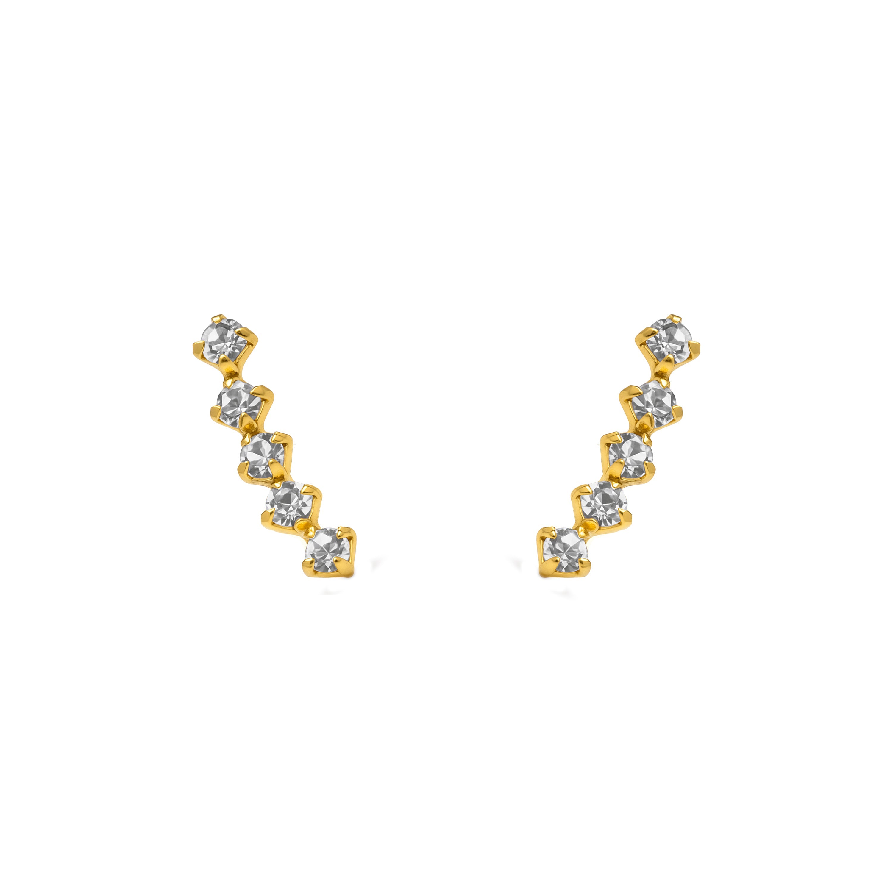 925 Sterling Silver Sias Earrings
