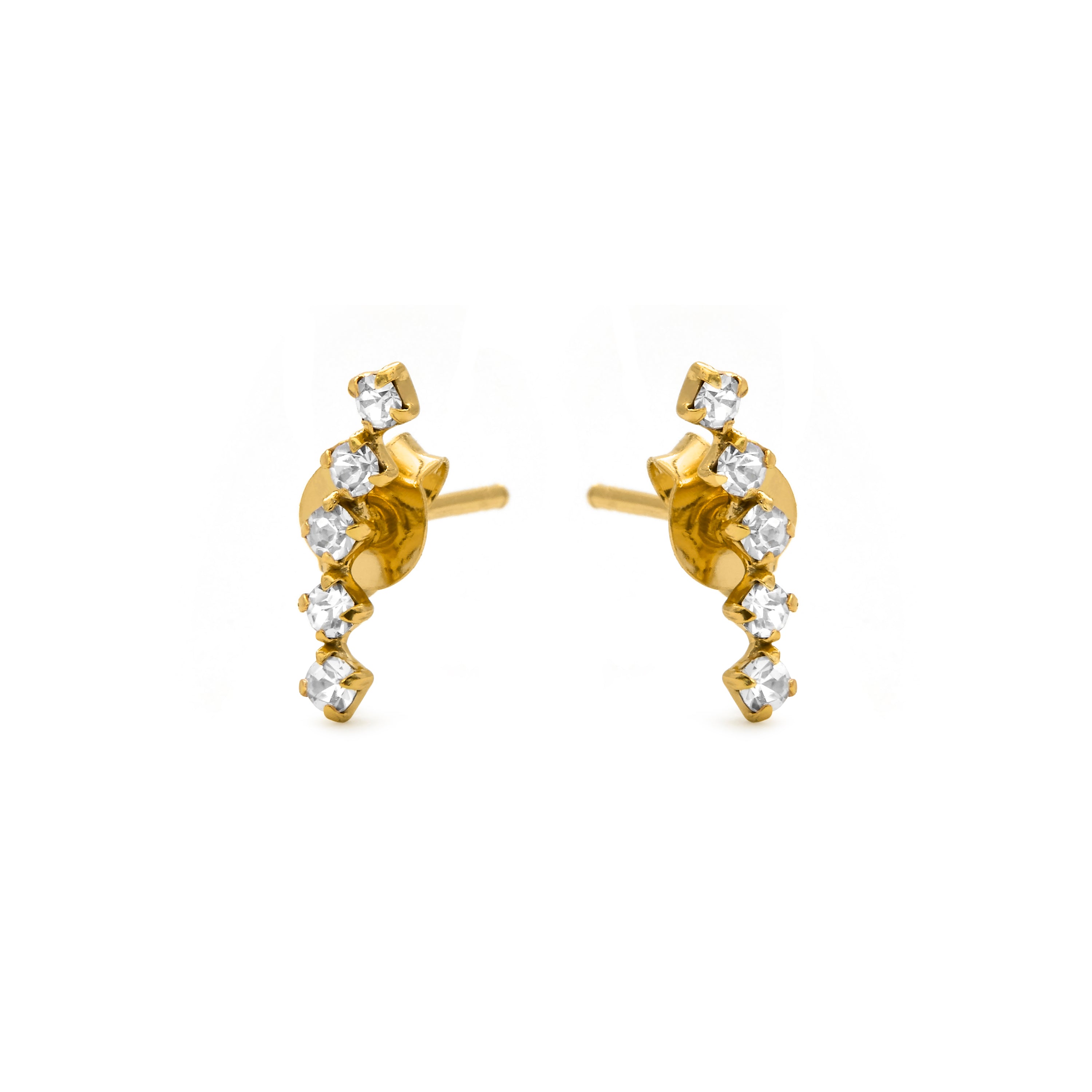 925 Sterling Silver Sias Earrings