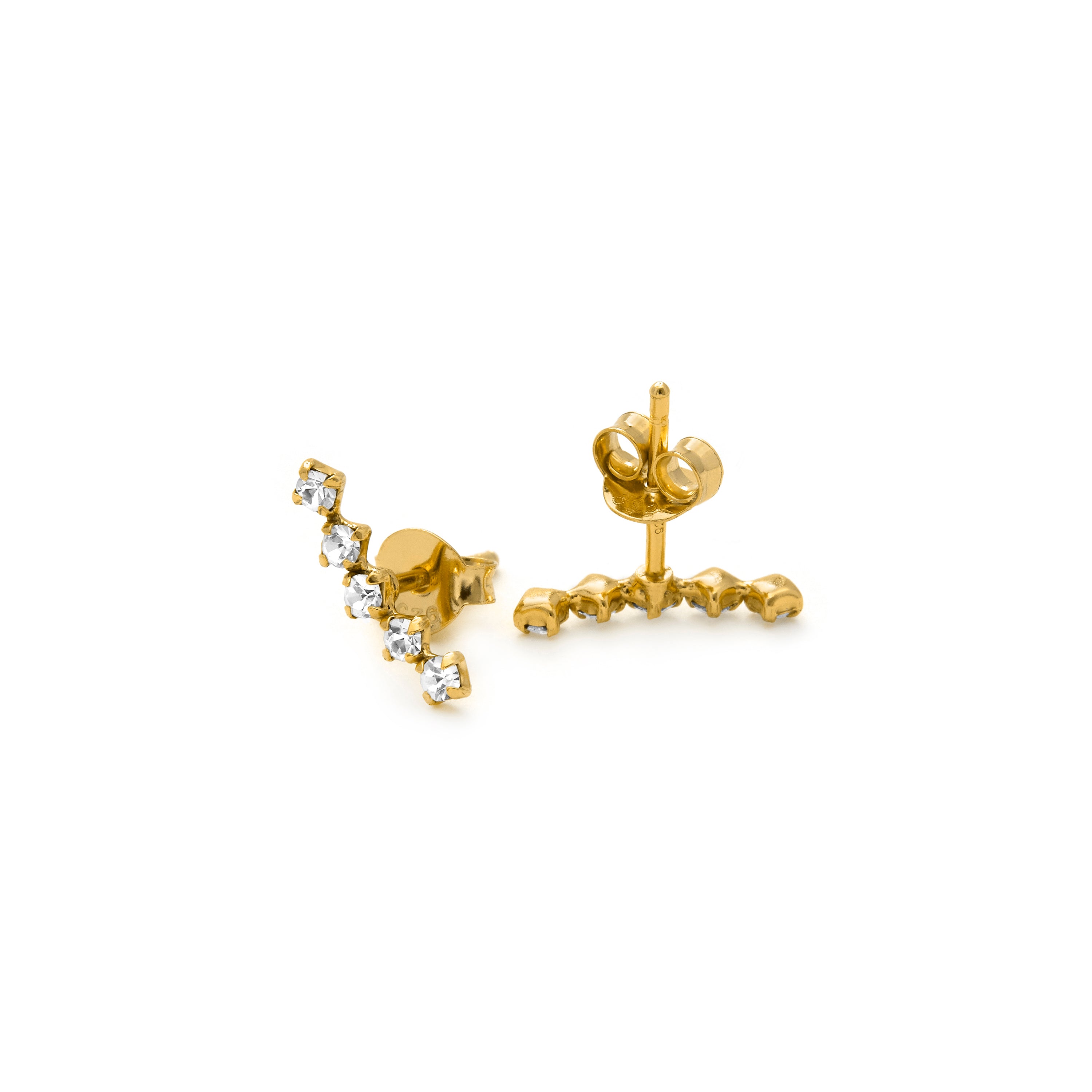 925 Sterling Silver Sias Earrings