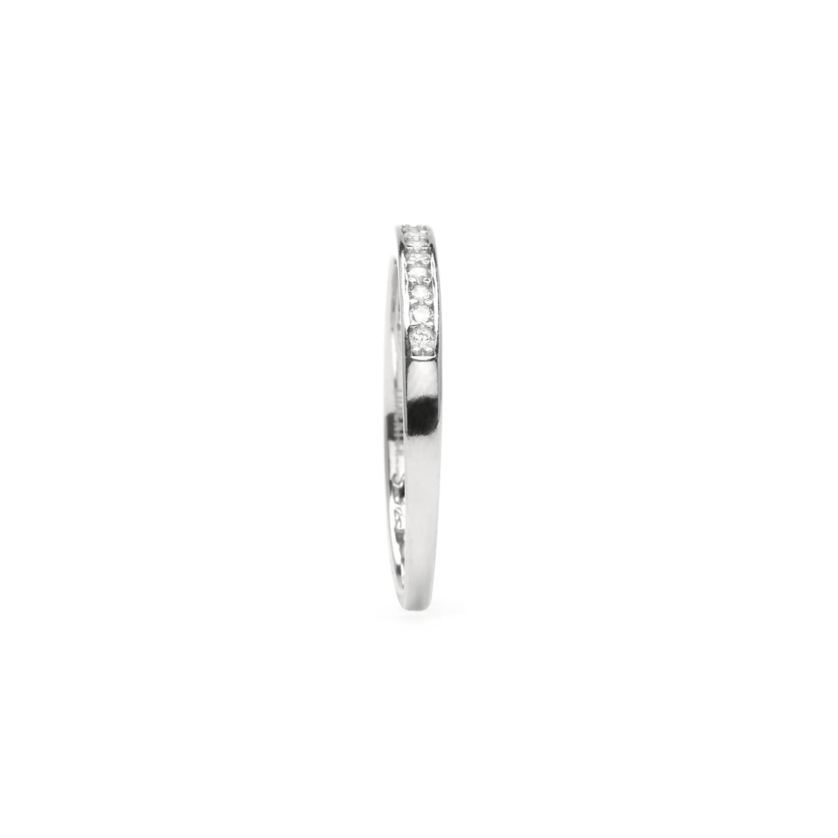 925 Sterling Silver Ring with Brilliant Zircon - Haudre