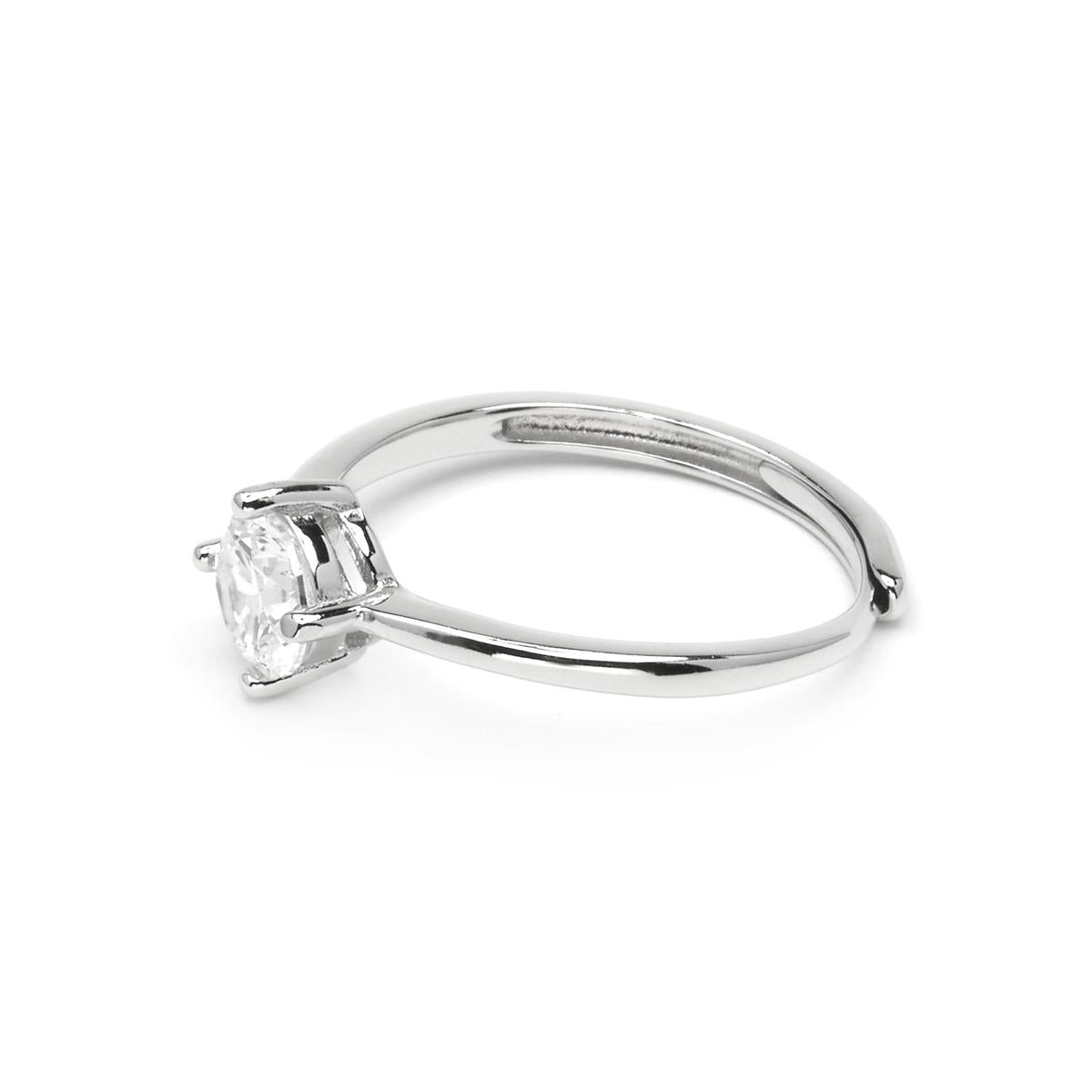 925 Sterling Silver Ring with Brilliant Zirconia - Adais