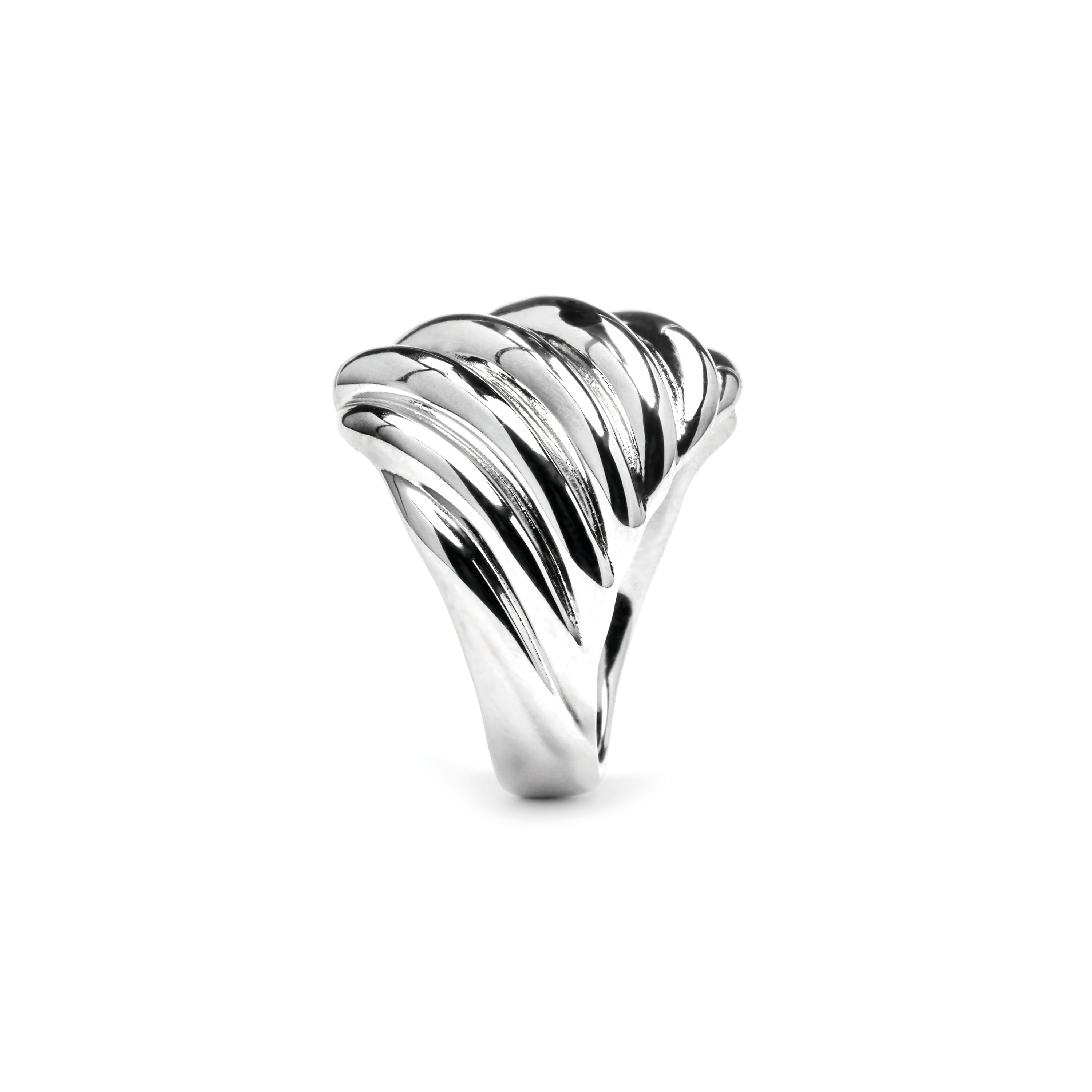 925 Sterling Silver Ring with Rhodium Finish - Goazar