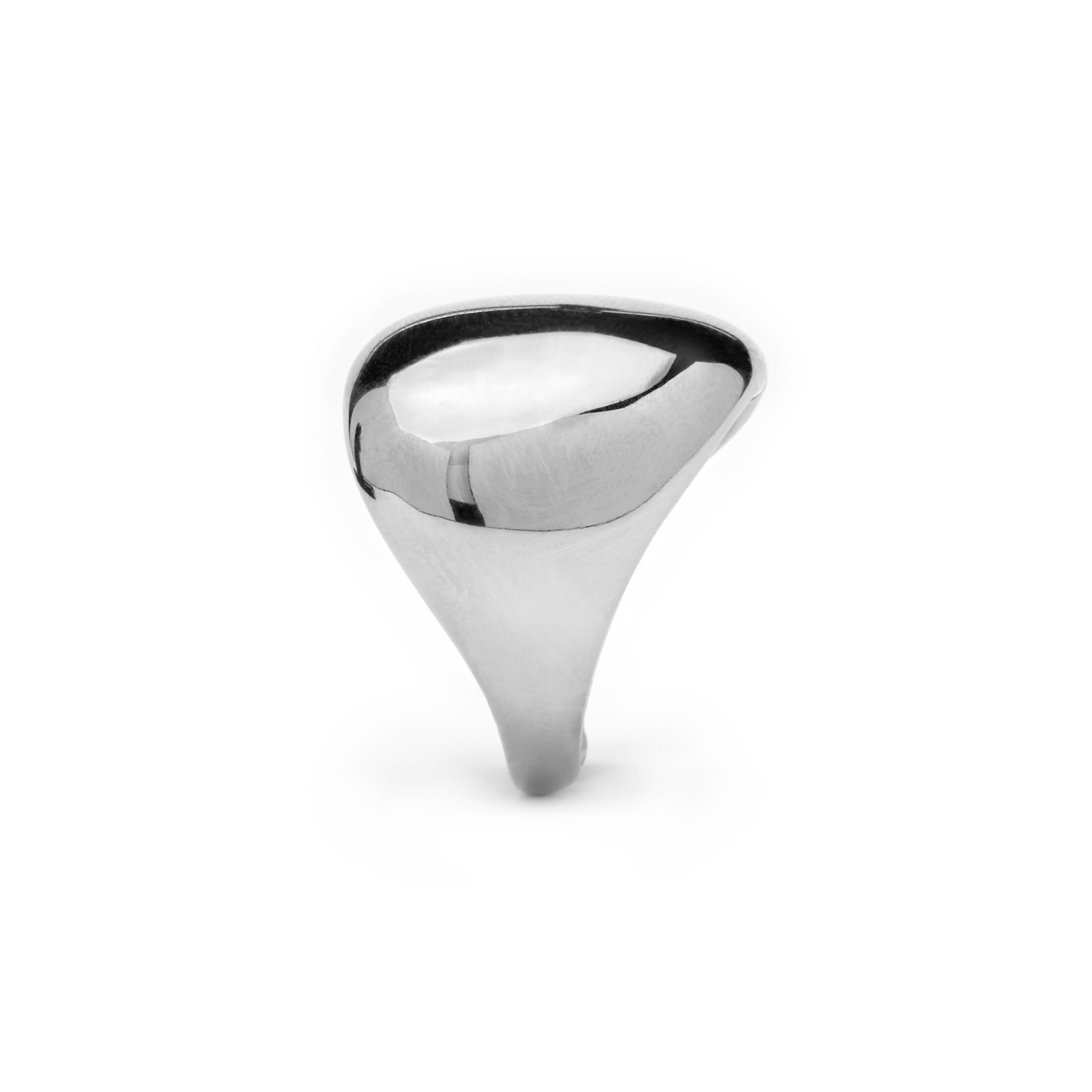925 Sterling Silver Ring with Rhodium Finish - Likol