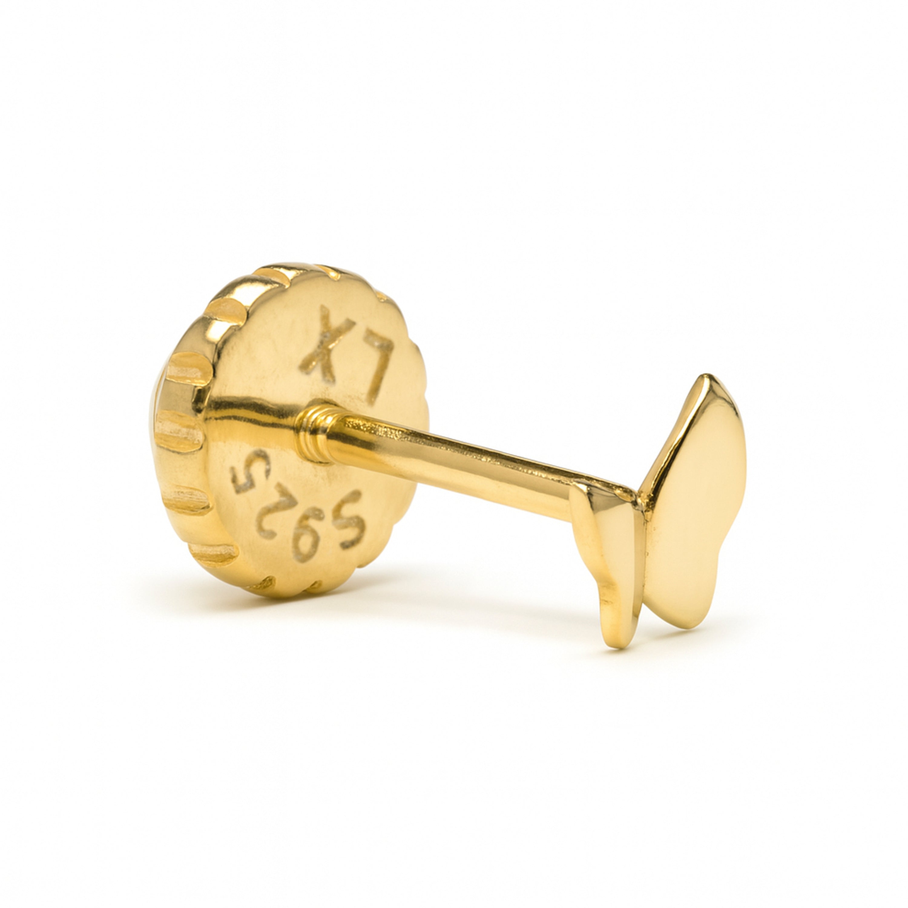 18k yellow gold finish piercing - Matik