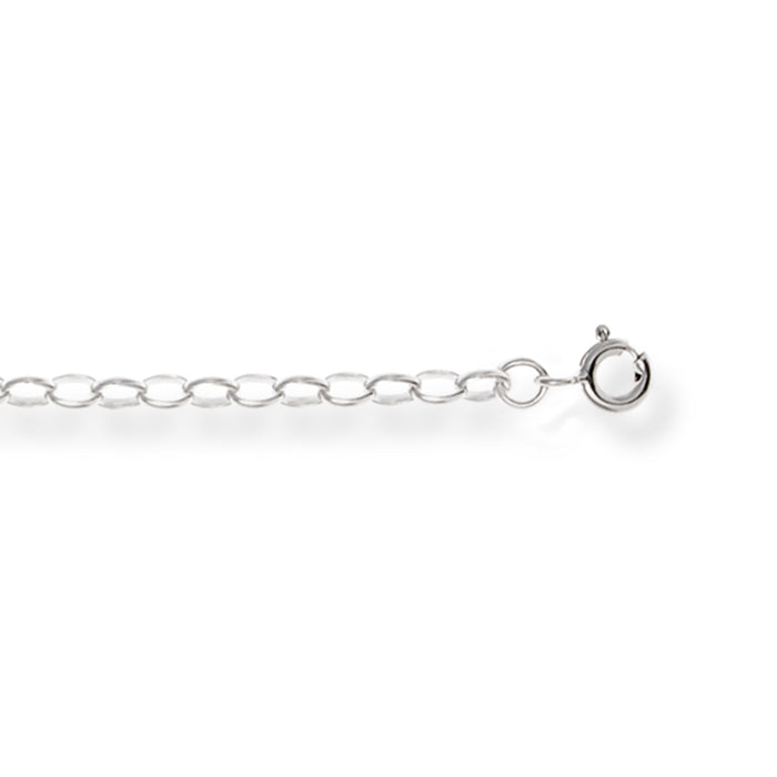 925 Sterling Silver Chain Extender with Rhodium Finish - Luxenter