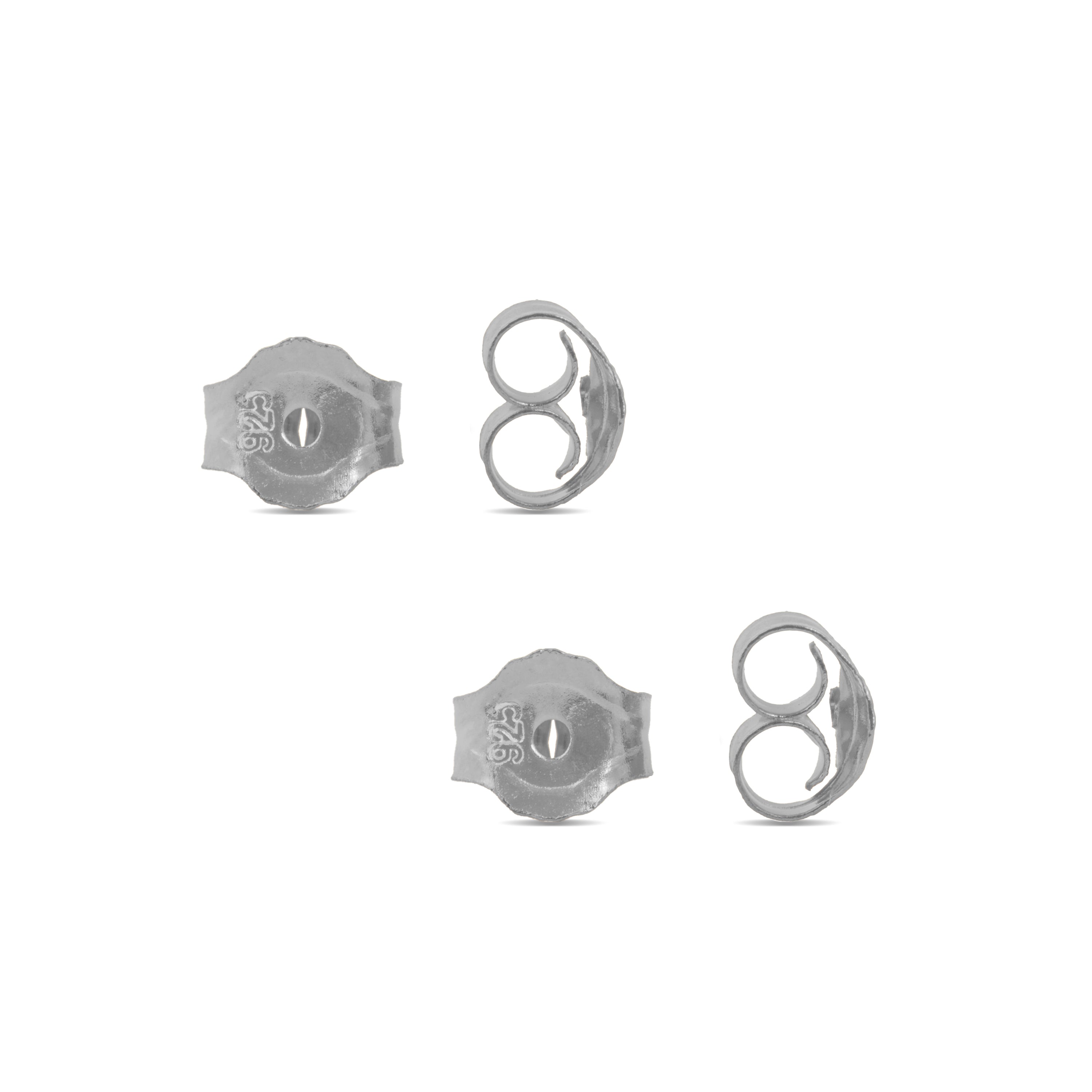 Presiones pequeñas de Plata de ley 925 acabado en rodio - Luxenter