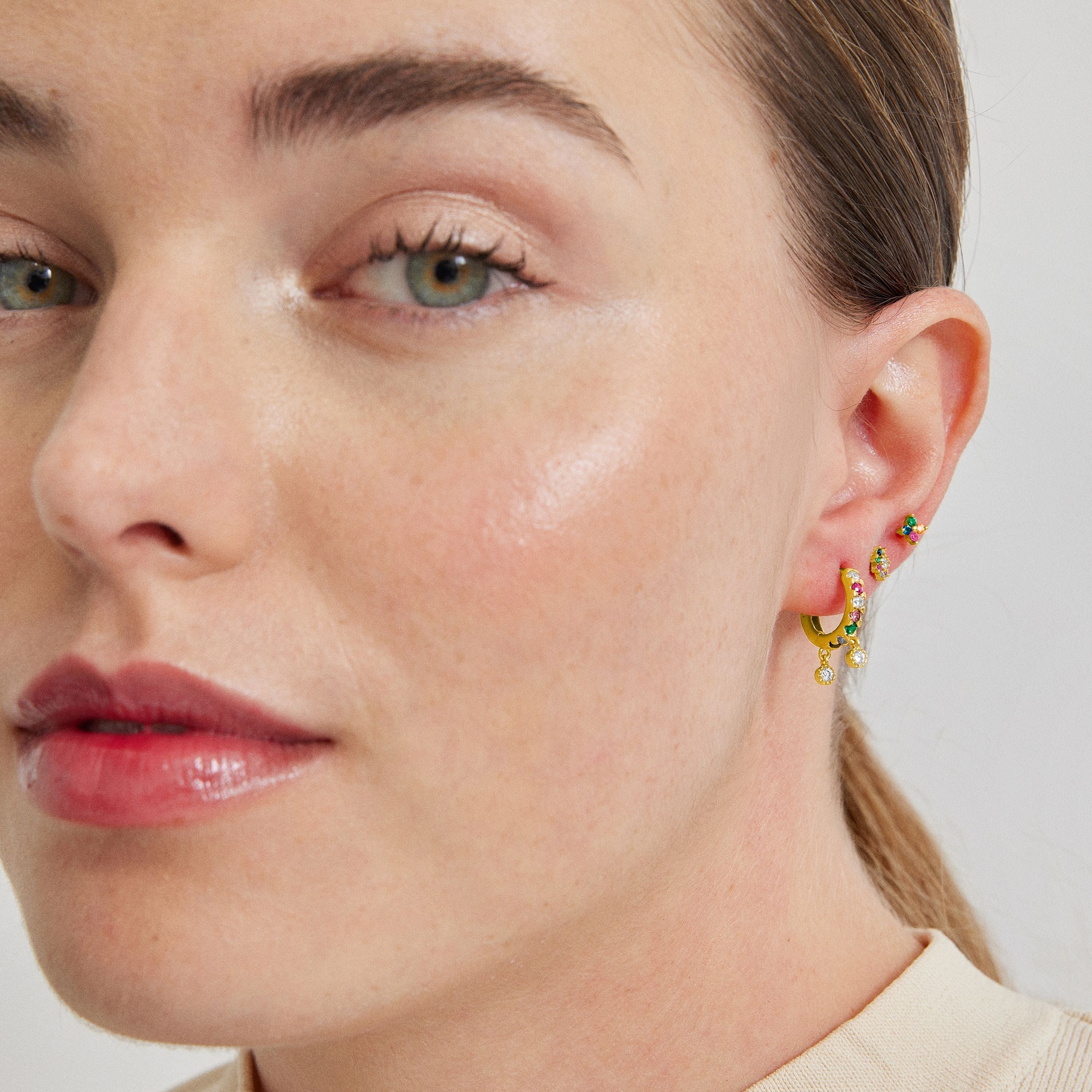 Phanvi, Fanti, and Eser 925 Sterling Silver Piercing Set