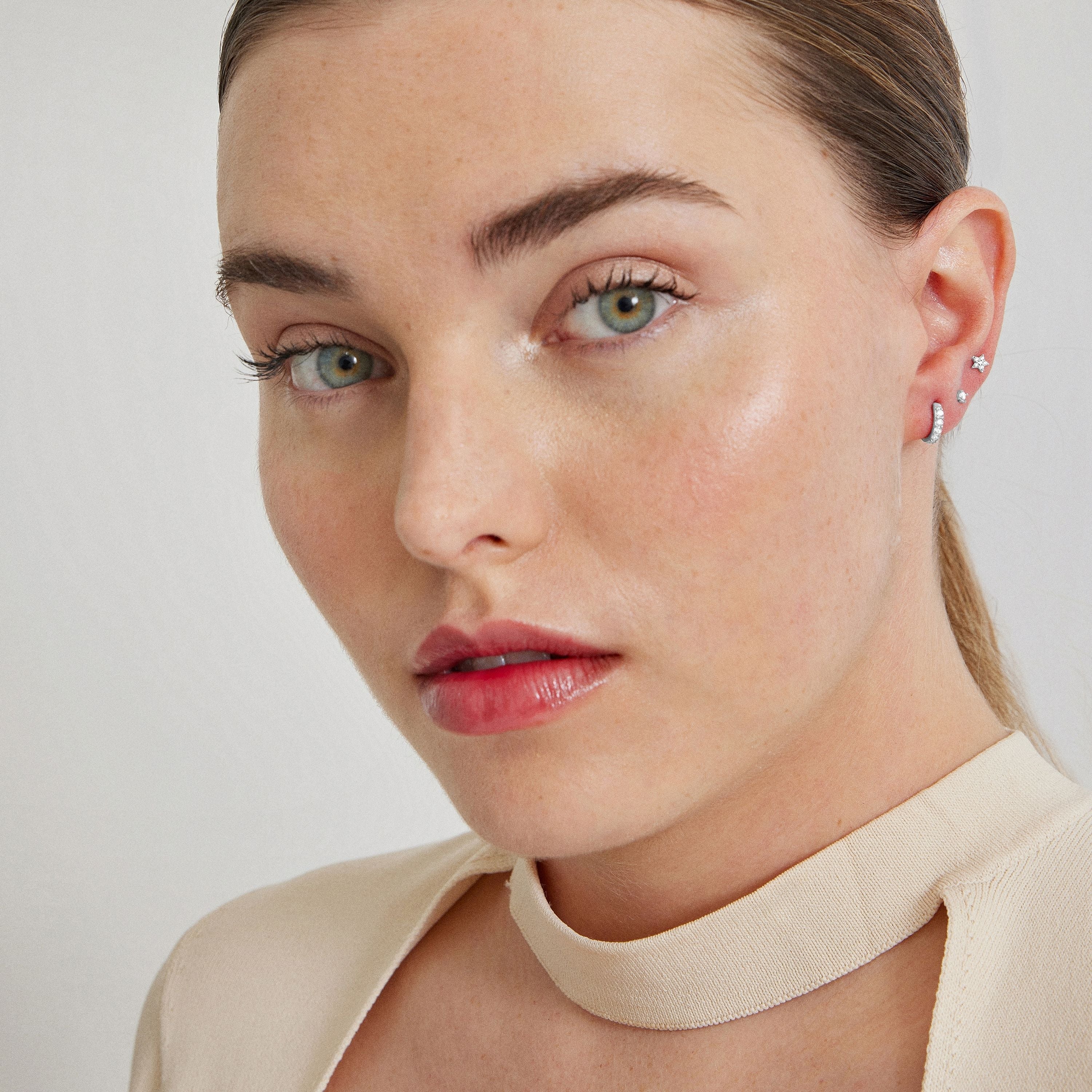 Dali, Anba, and Ansung Piercing Set in 925 Sterling Silver